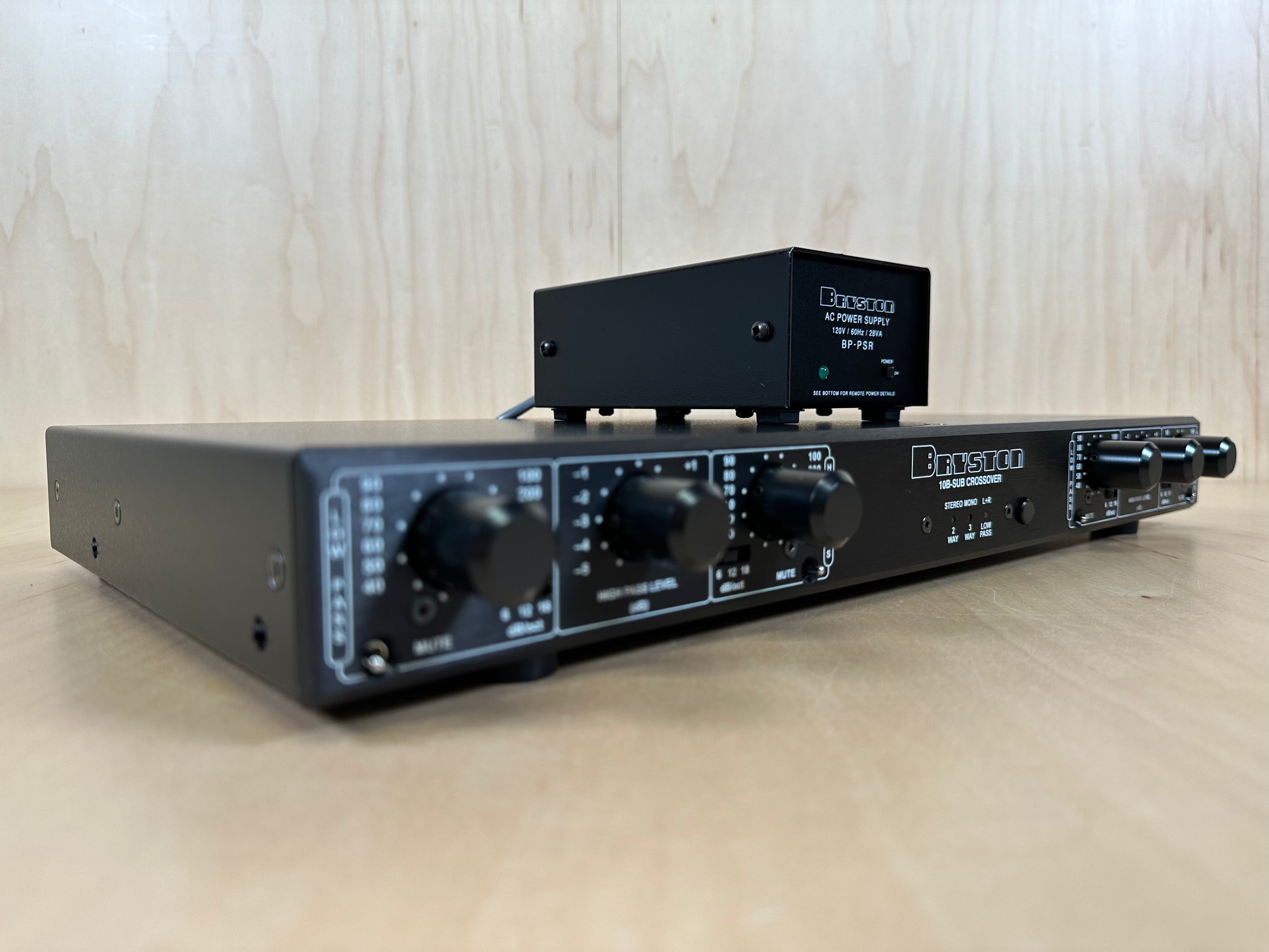 Bryston 10B Sub Crossover with BP-PSR External PS and XLR Jacks