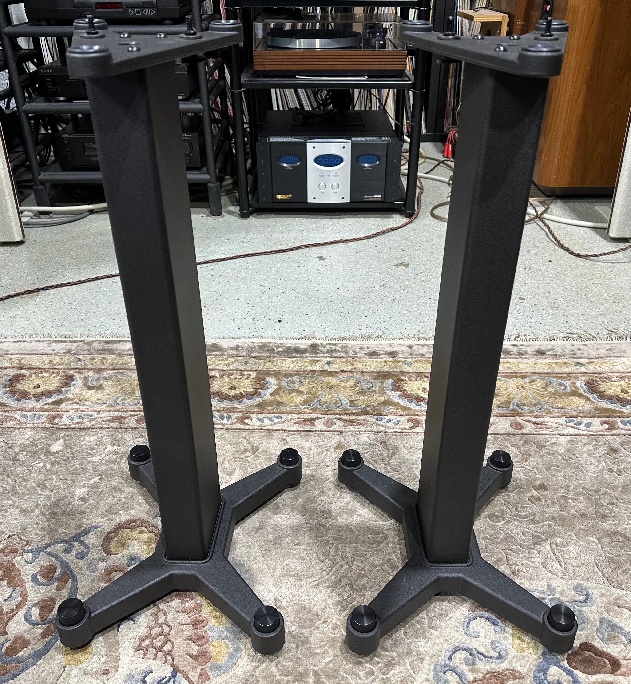 Infinity Modulus Stands Infinity Modulus Speaker Stands Complete – Record Mart HiFi