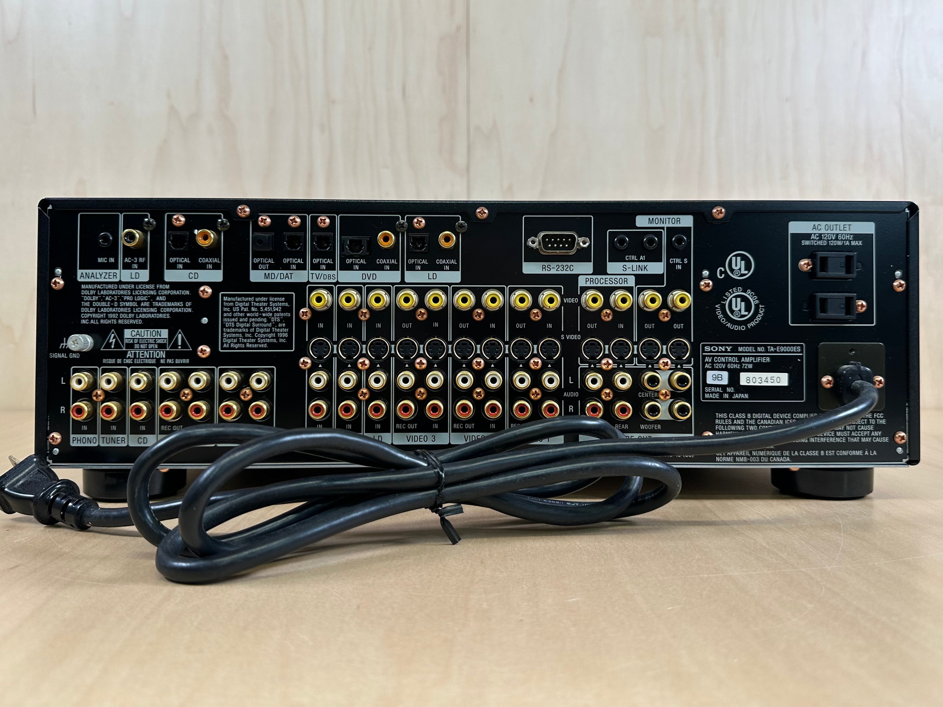 Sony TA-E9000ES AV Preamplifier w/Phono Preamp – Record Mart HiFi Sony TA-E9000ES AV Preamplifier w/Phono Preamp – Record Mart HiFi