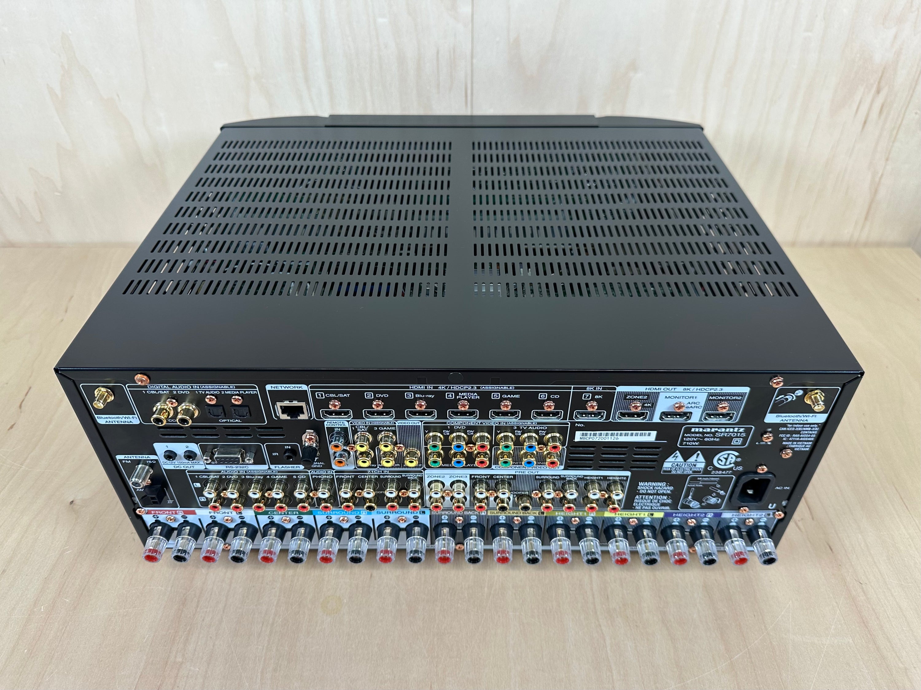 Marantz SR7015 9.2 Channel AV Surround Receiver w/Remote Bundle