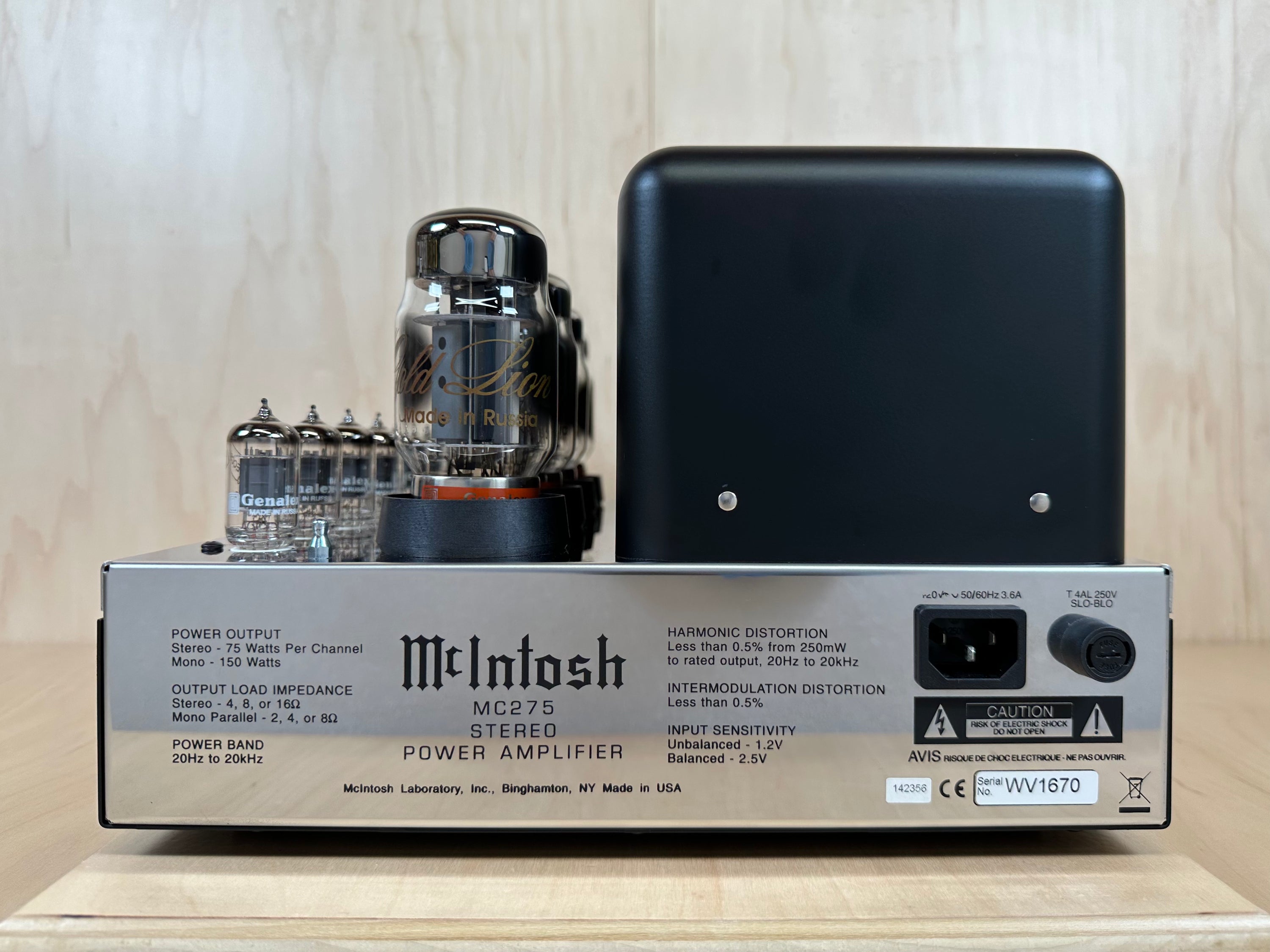 Mcintosh MC275 MKV Tube Amplifier