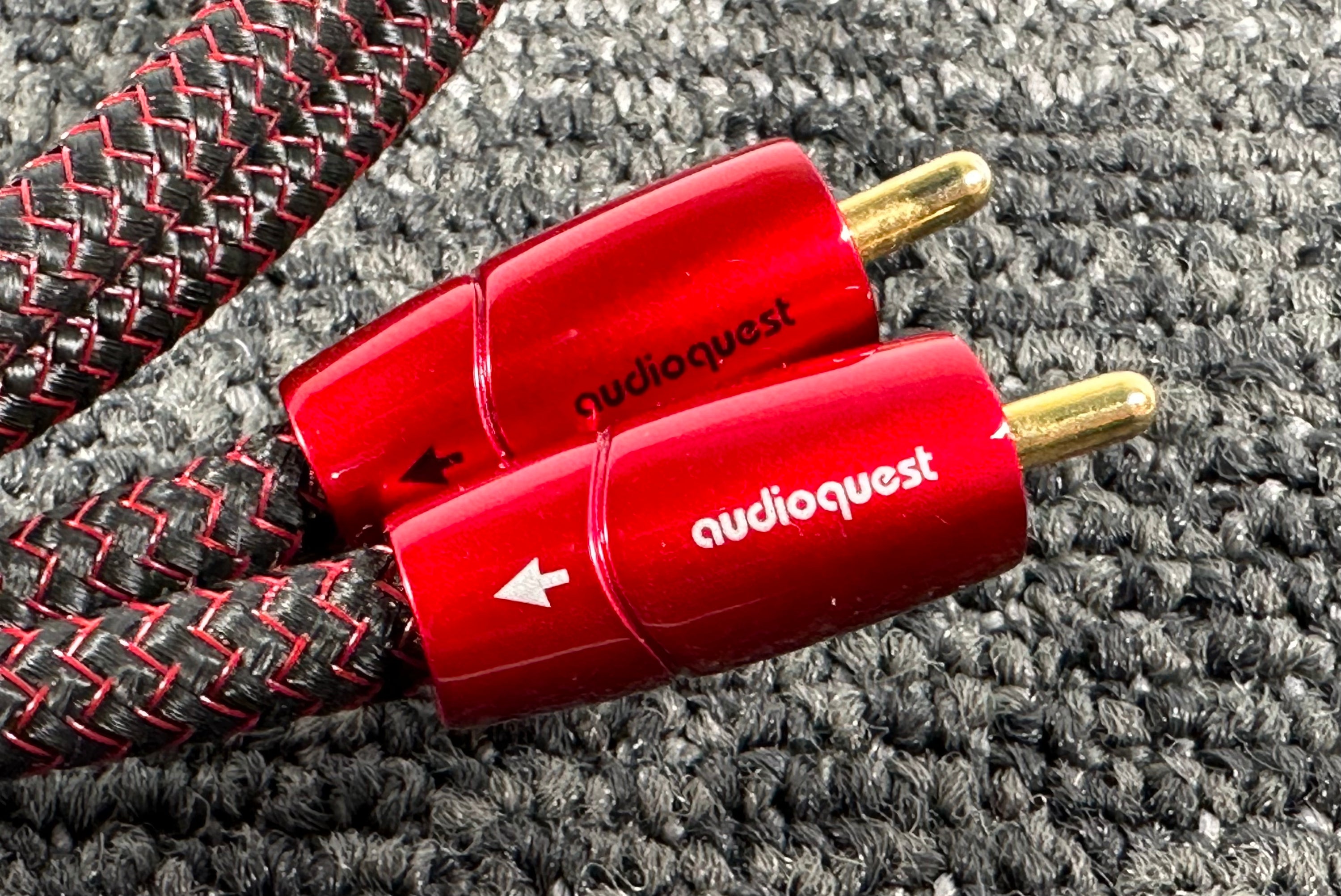 Audioquest Red River RCA Cables 1 Meter Pair