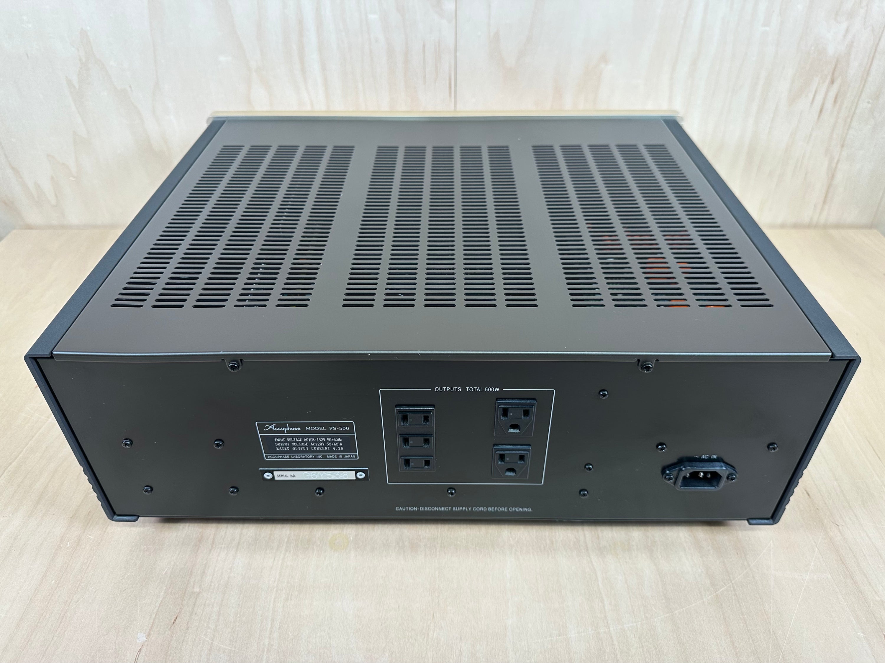 Accuphase PS-500 Clean Power Supply US Version