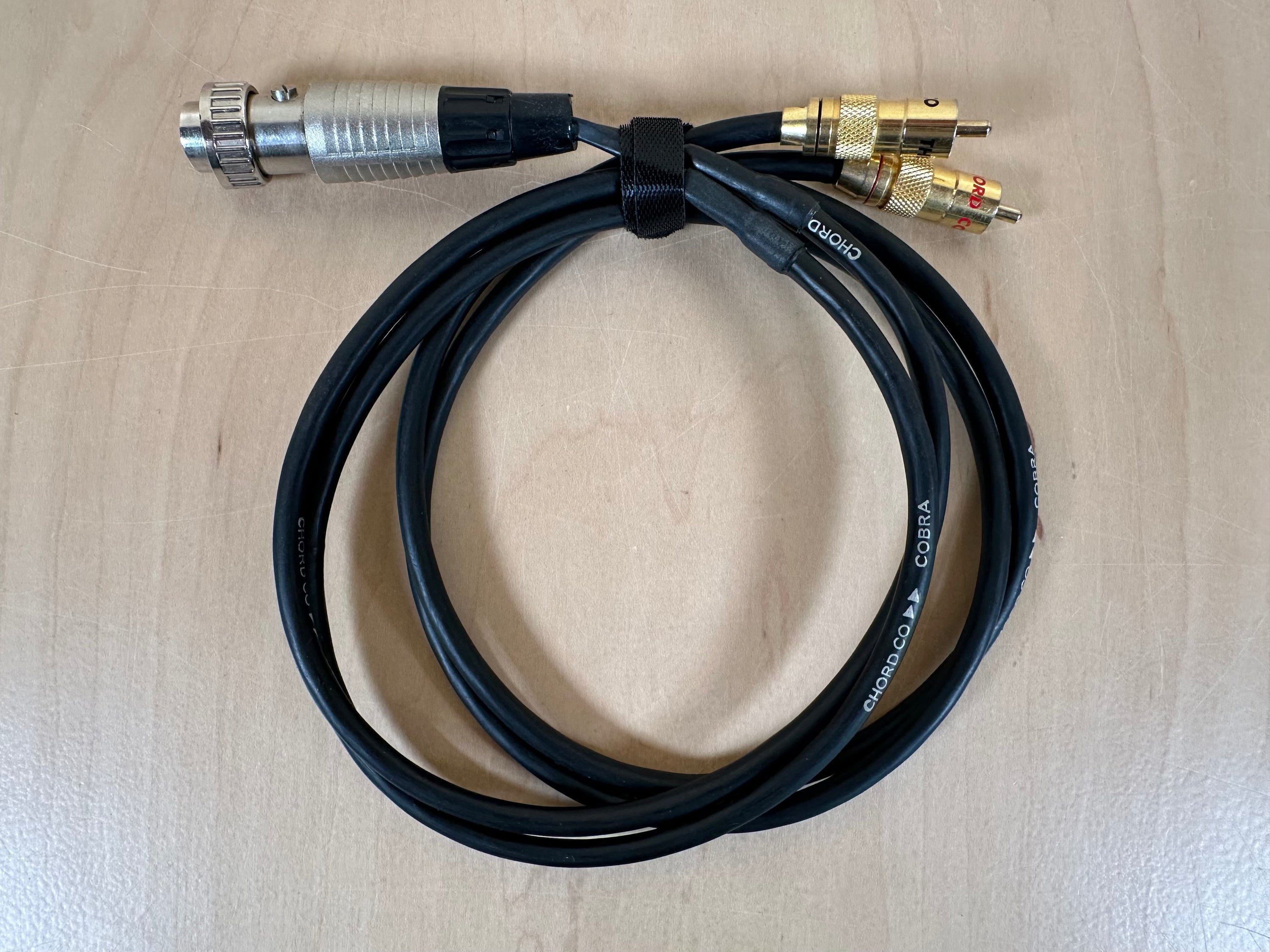 Chord Cobra Din To RCA Cable for Naim 1 Meter