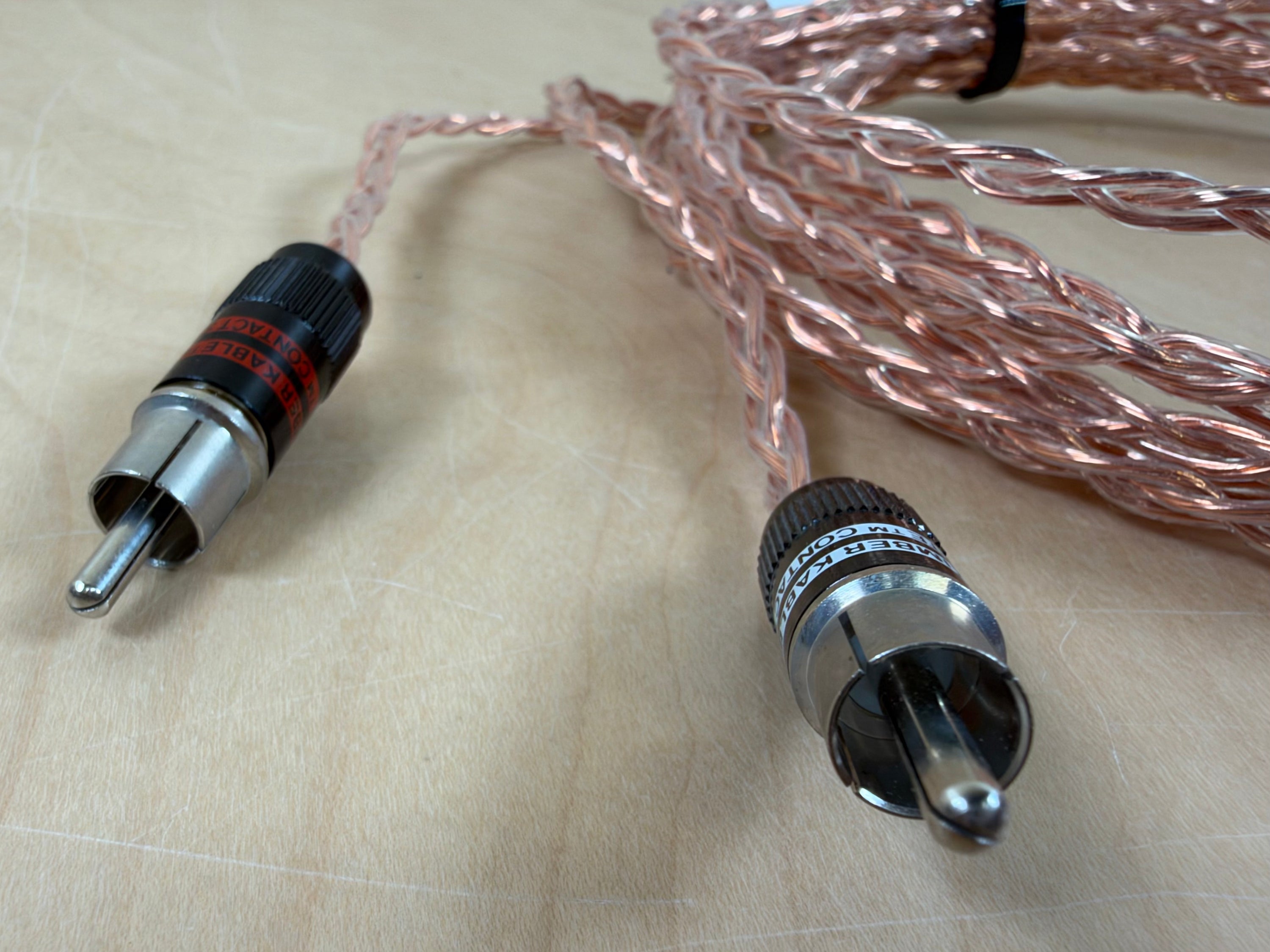 Kimber Kable Timbre RCA Interconnects 2 Meter Pair Ultraplate