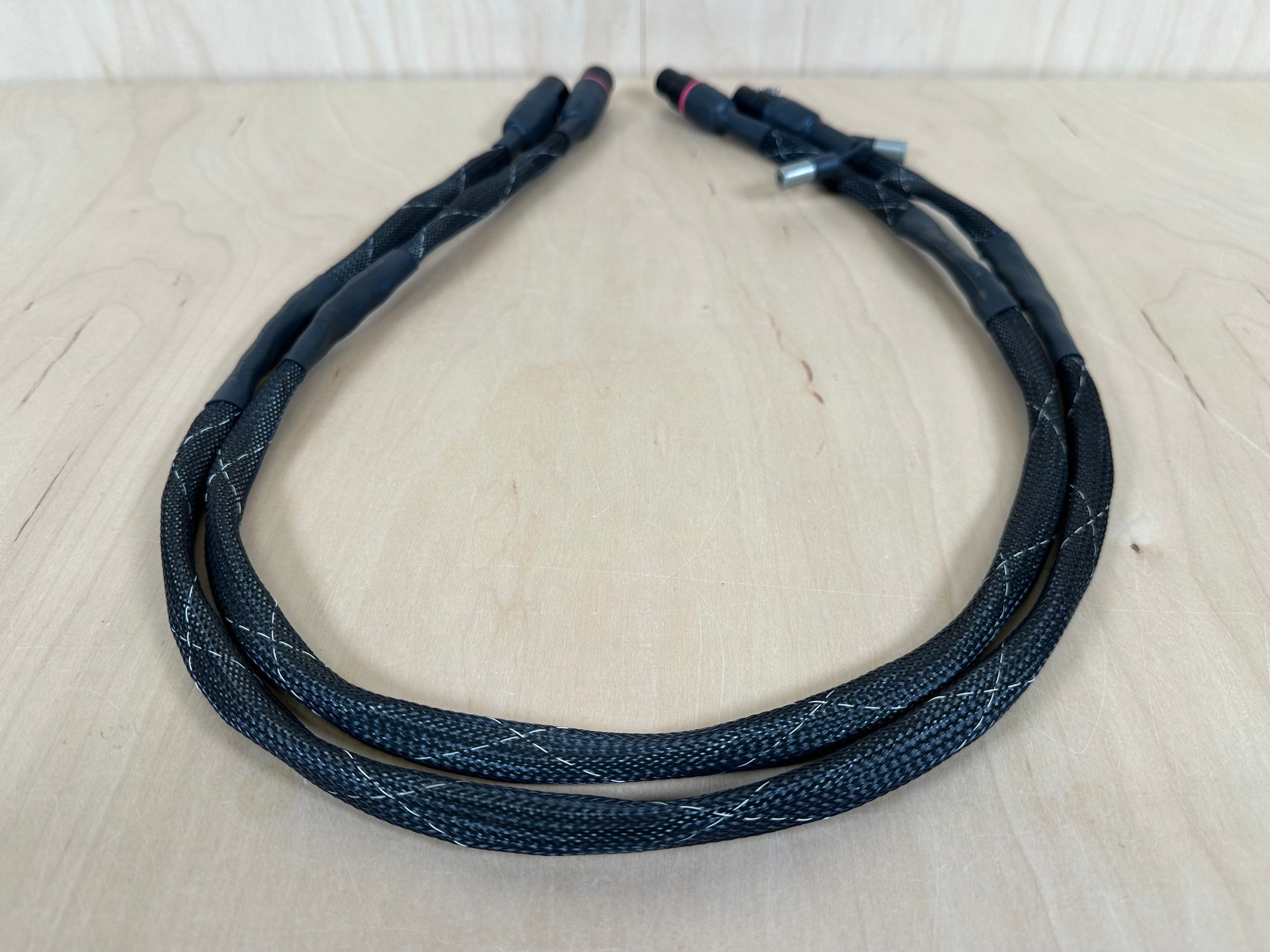 Synergistic Research Kaleidoscope Phase II 1 Meter XLR Interconnects w/Active Shielding PS