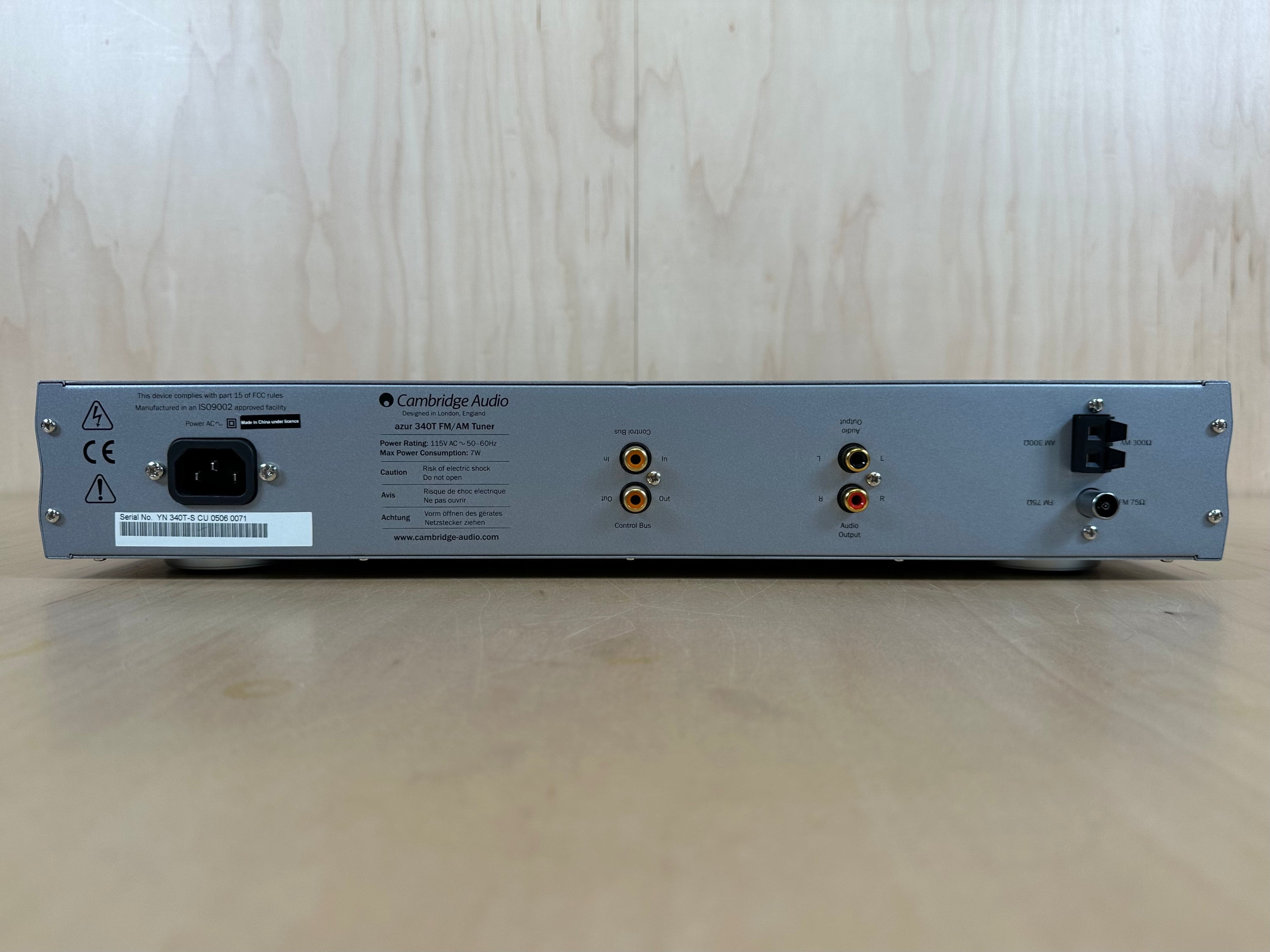 Cambridge Audio azur 340T FM/AM Tuner