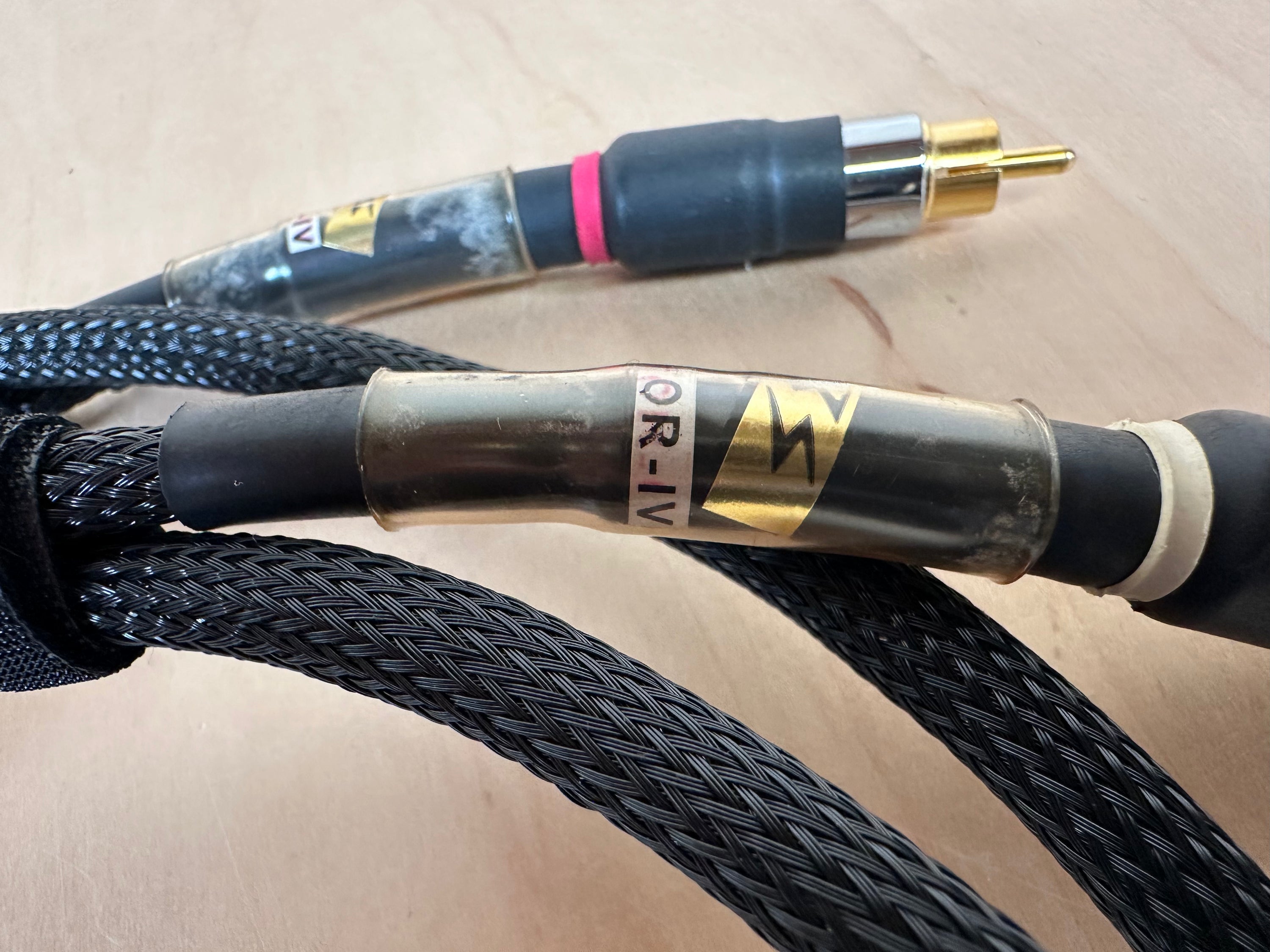NBS Monitor IV RCA Interconnects 4'