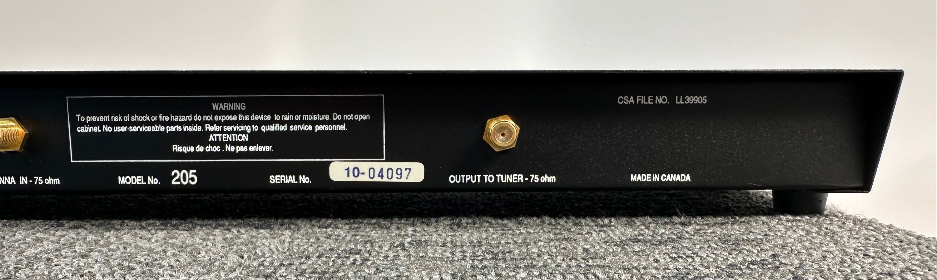 Magnum Dynalab 205 FM Signal Sleuth Amplifier