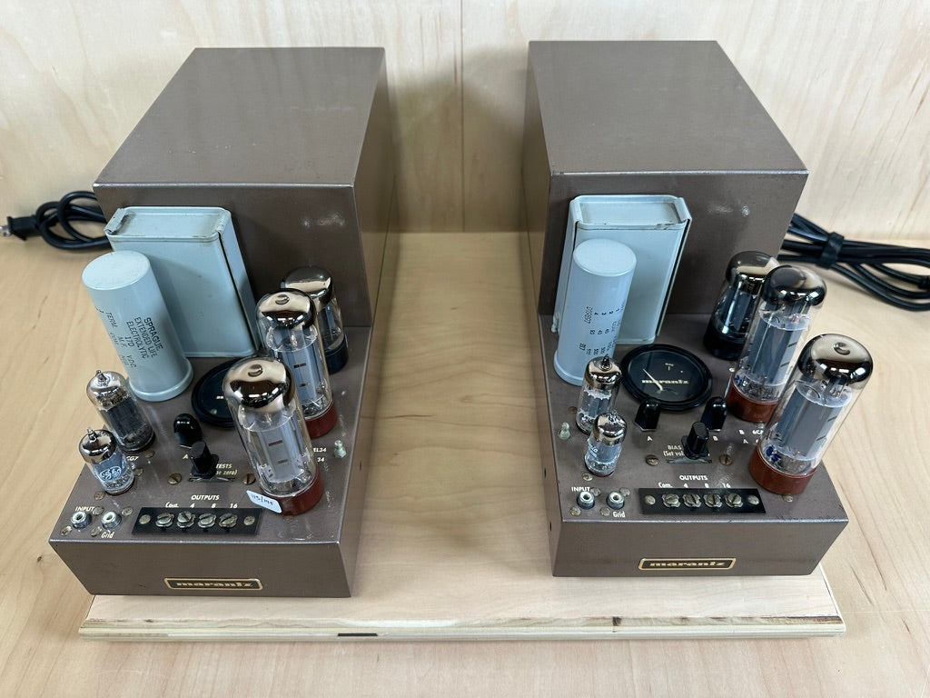 Marantz Model 5 Monoblock Amps Restored/Serviced – Record Mart HiFi