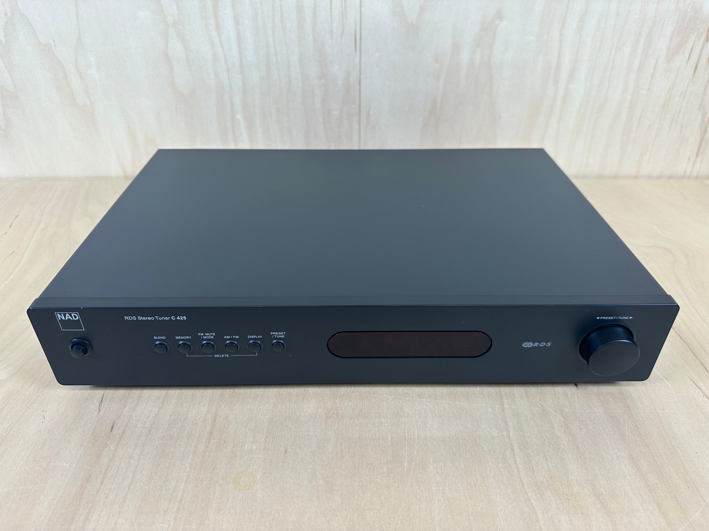 NAD RDS C425 FM/AM Tuner with Remote Control