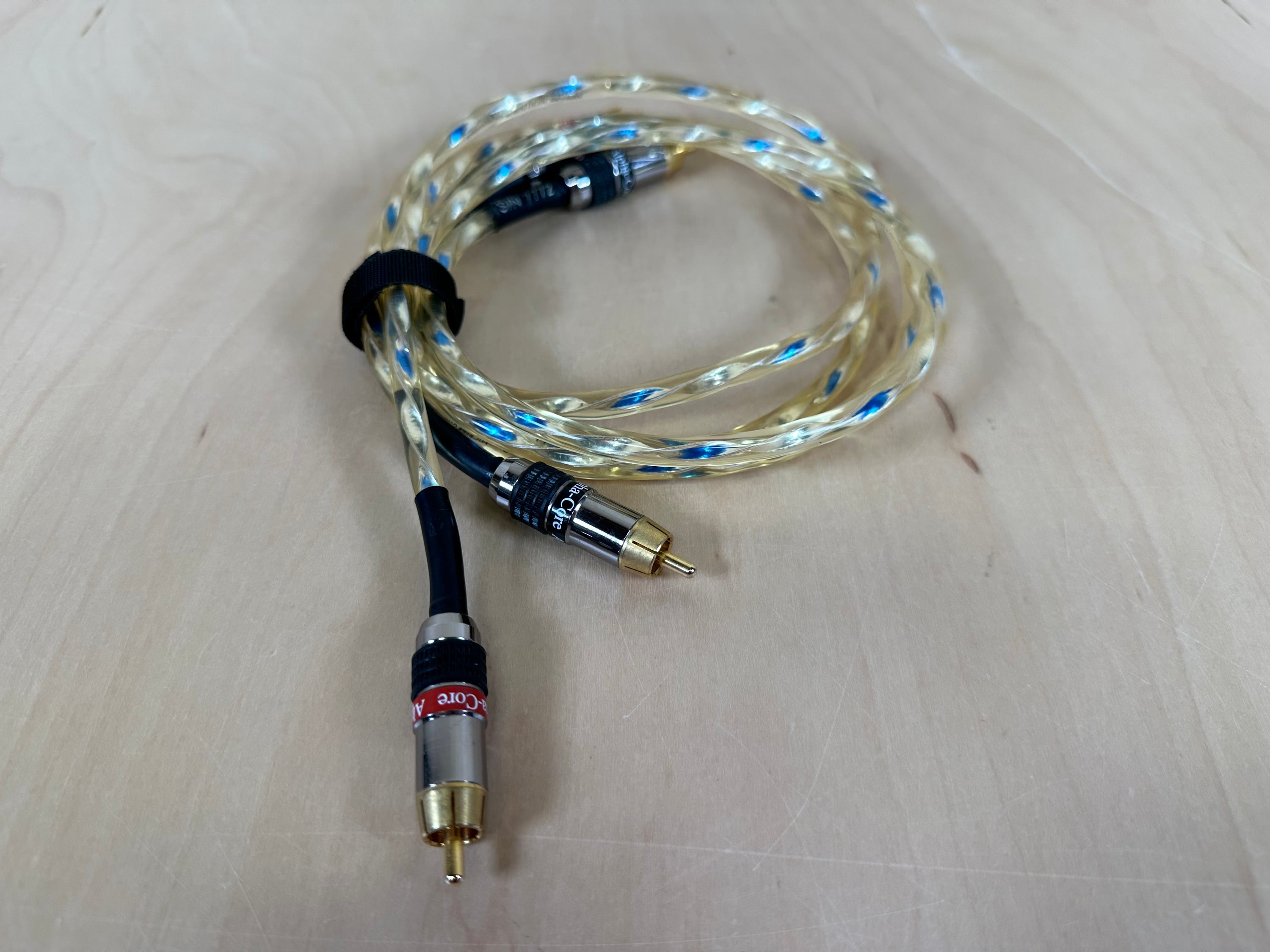 Alpha Core Micro Purl Foil RCA Interconnects 1 Meter