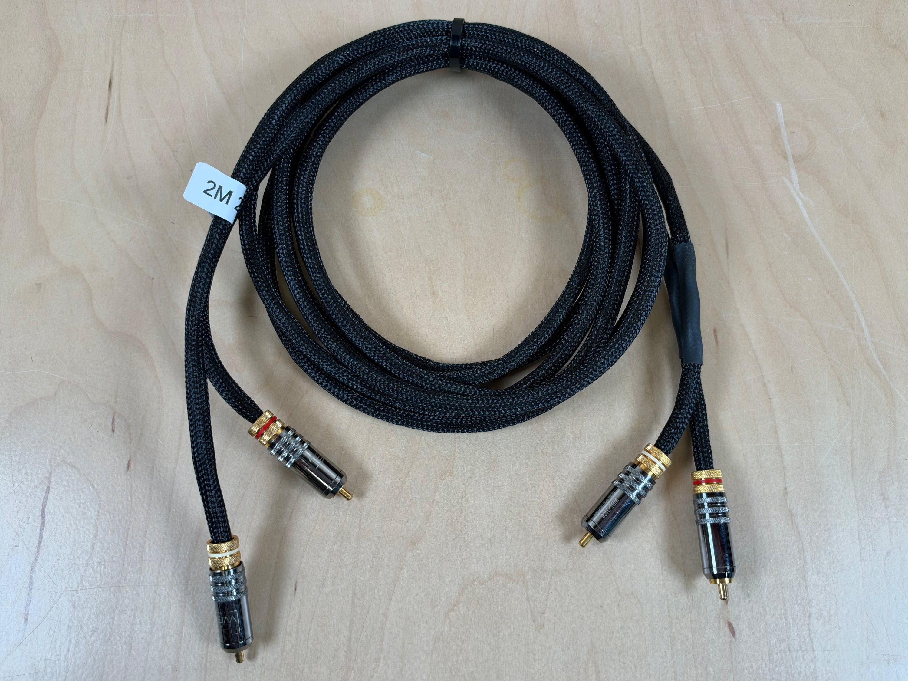 Kimber Kable Hero RCA Interconnects w/WBT-0108 Connectors 2 Meter Pair