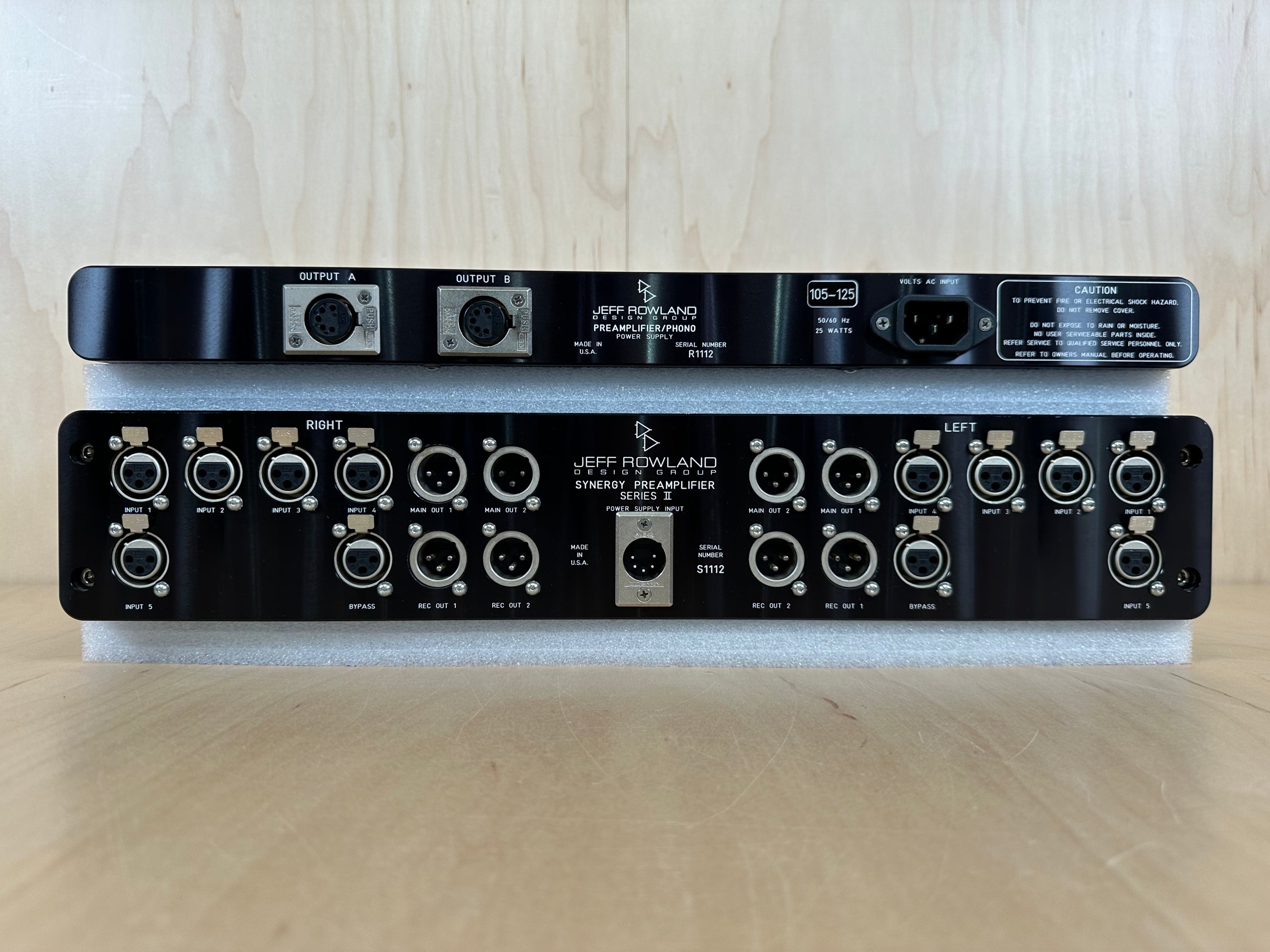 Jeff Rowland Synergy Series 2 Preamp w/Separate Power Supply