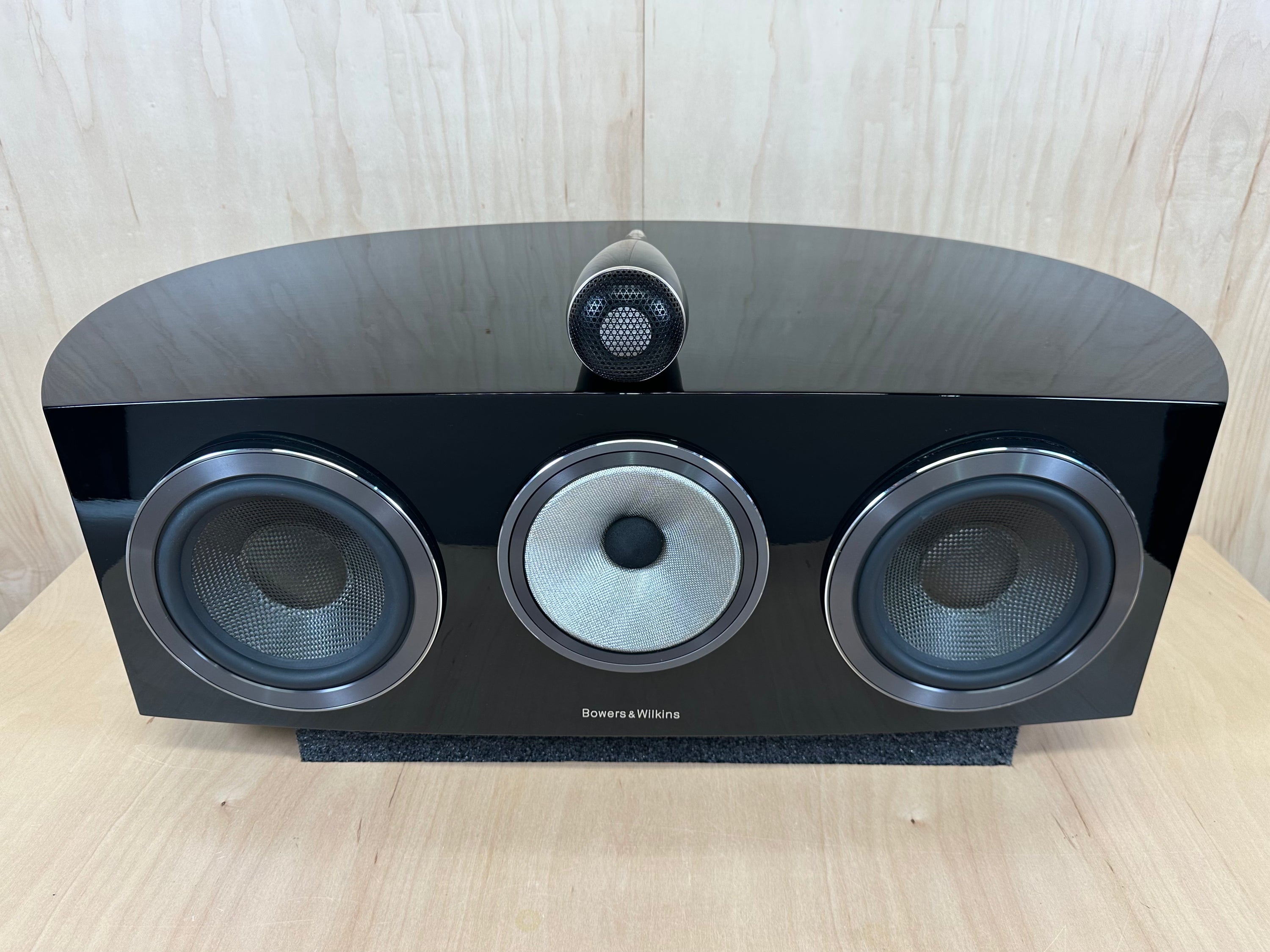 B&W HTM2D3 Diamond Center Channel Speaker Gloss Black