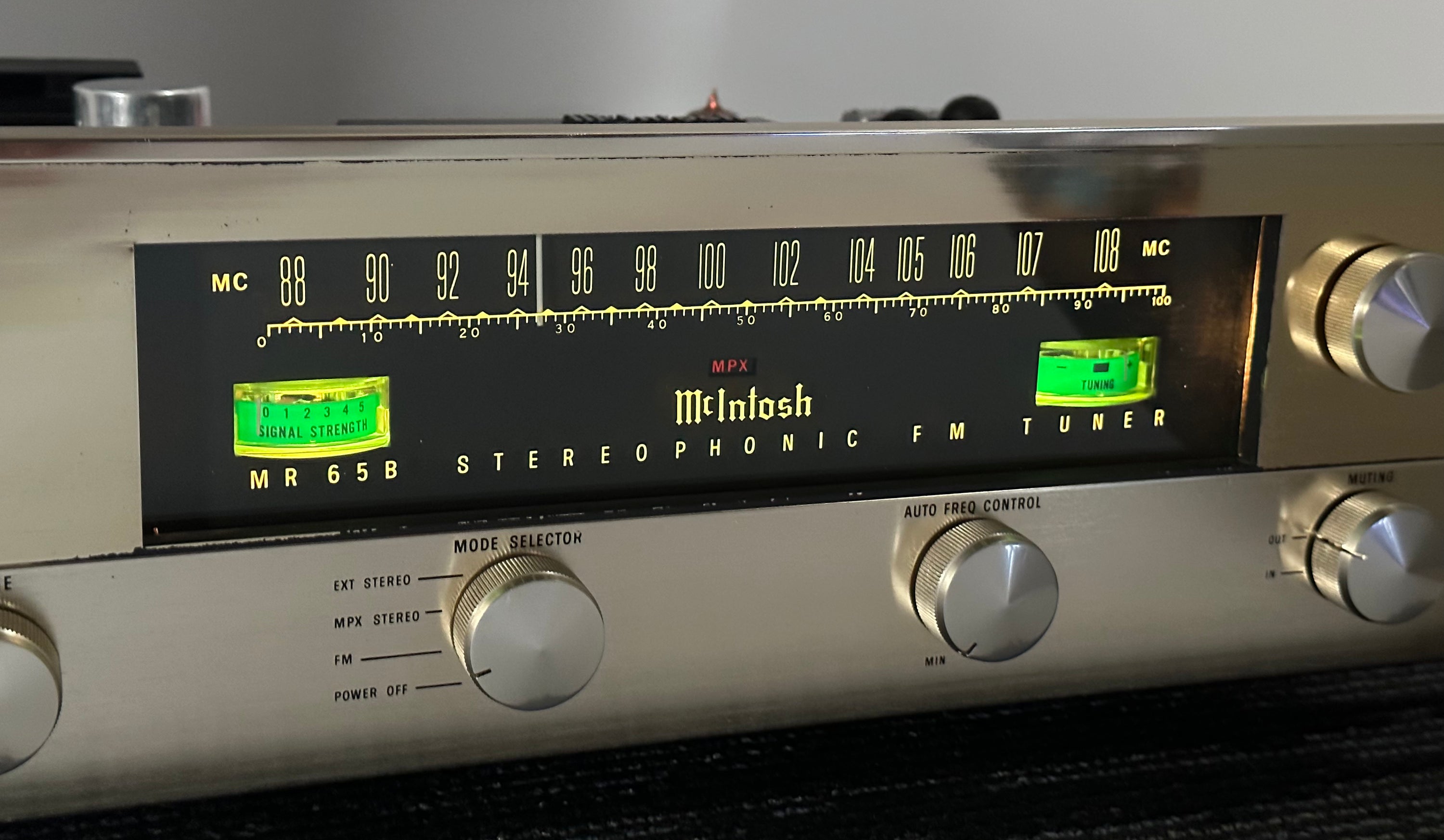 Mcintosh MR 65B FM Stereo MPX Tuner w/Richard Modafferi Upgrades