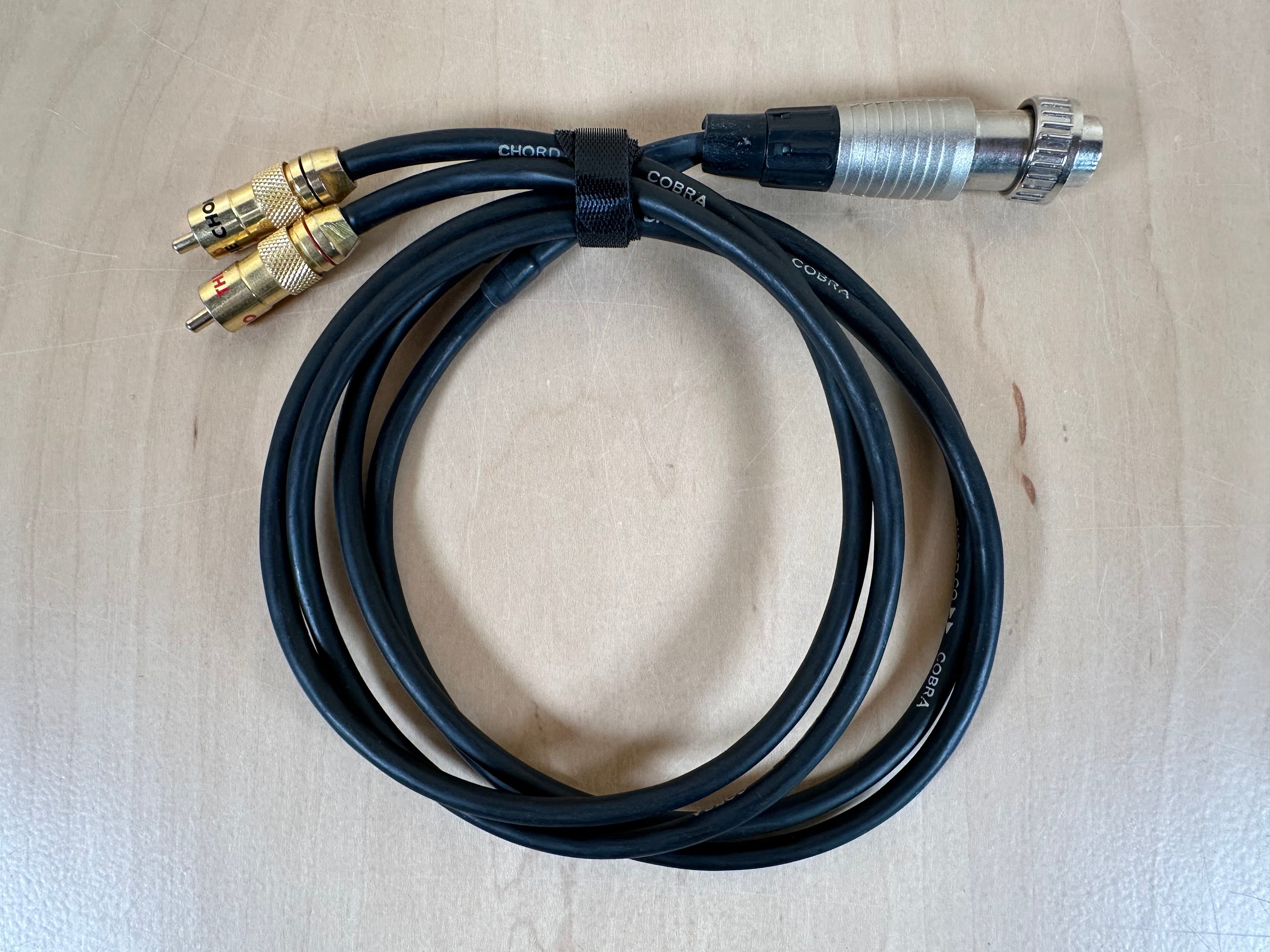 Chord Cobra Din To RCA Cable for Naim 1 Meter