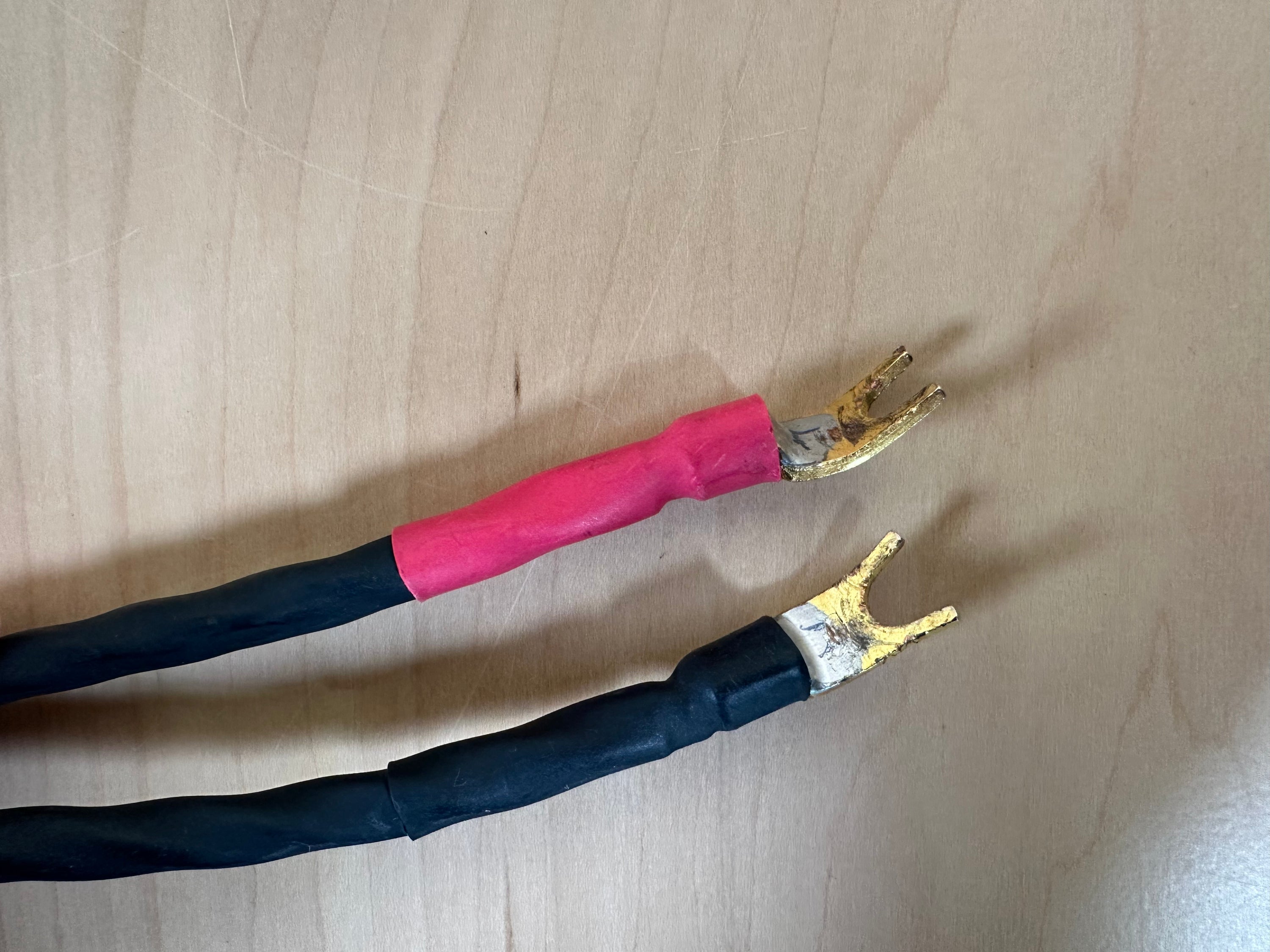 Transparent Audio Musicwave Super 8' Speaker Cables w/Spade Connectors