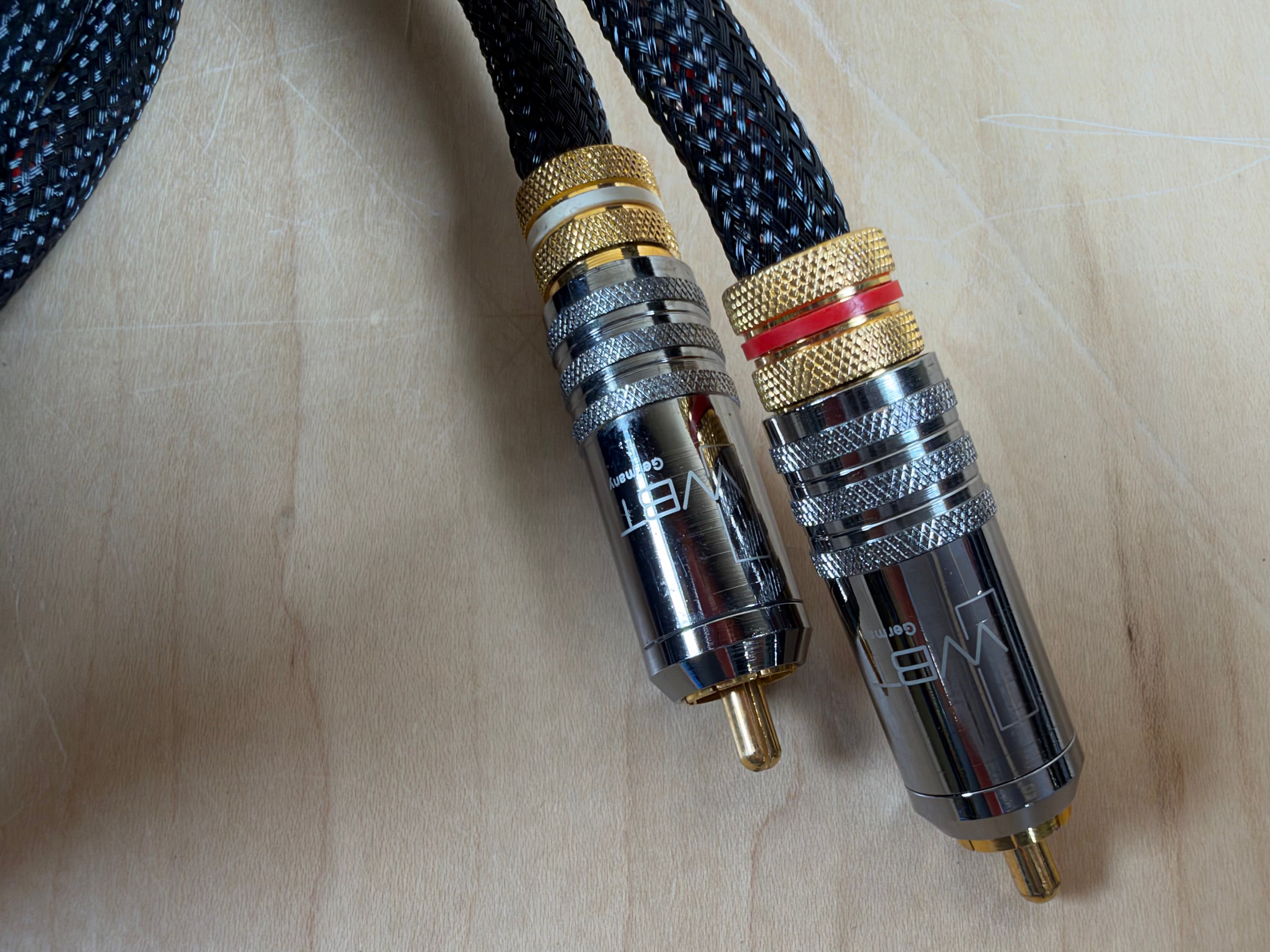Kimber Kable Hero RCA Interconnects 7 Meter Pair w/WBT-0108 Fittings