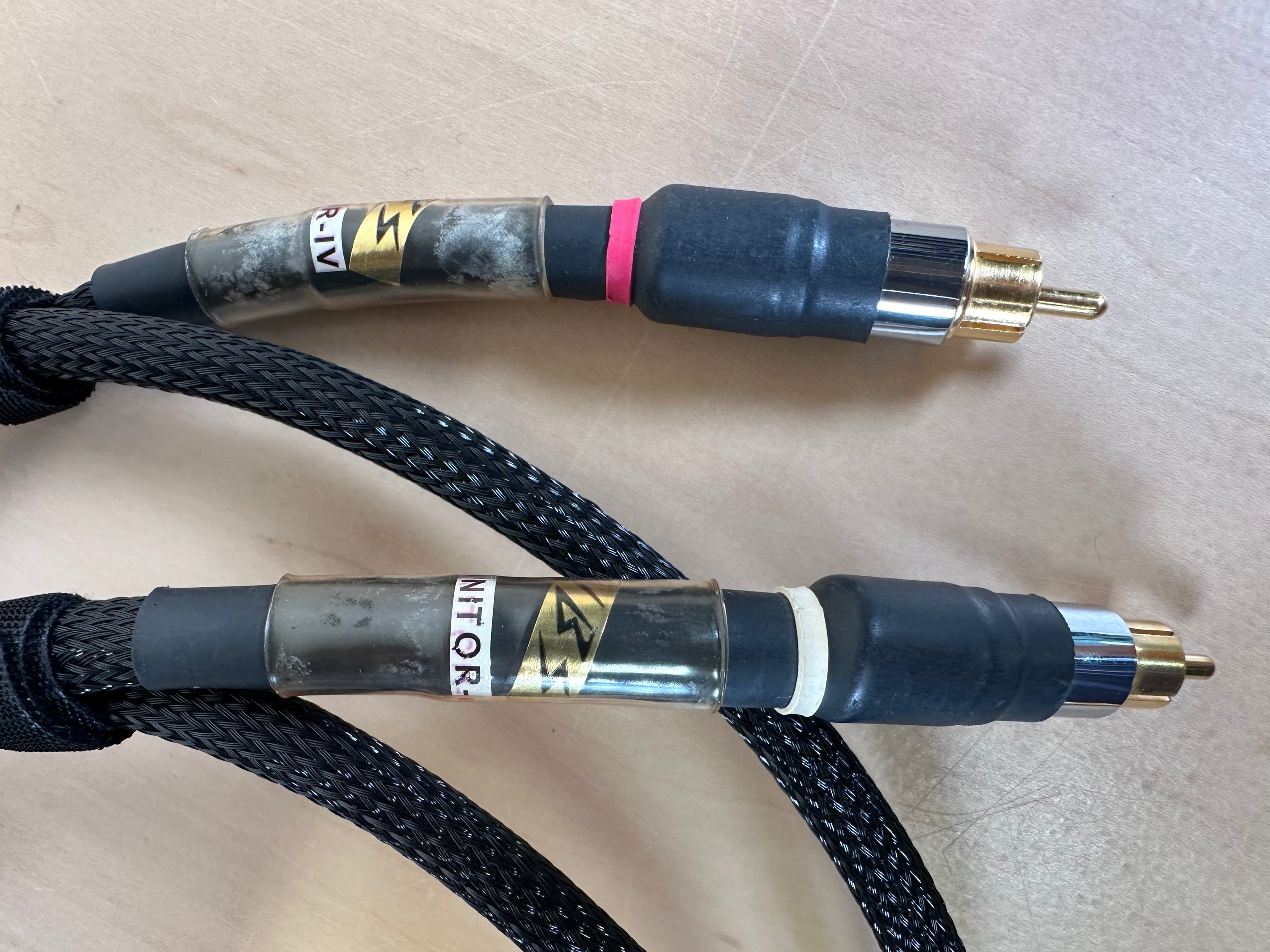 NBS Monitor IV RCA Interconnects 4'