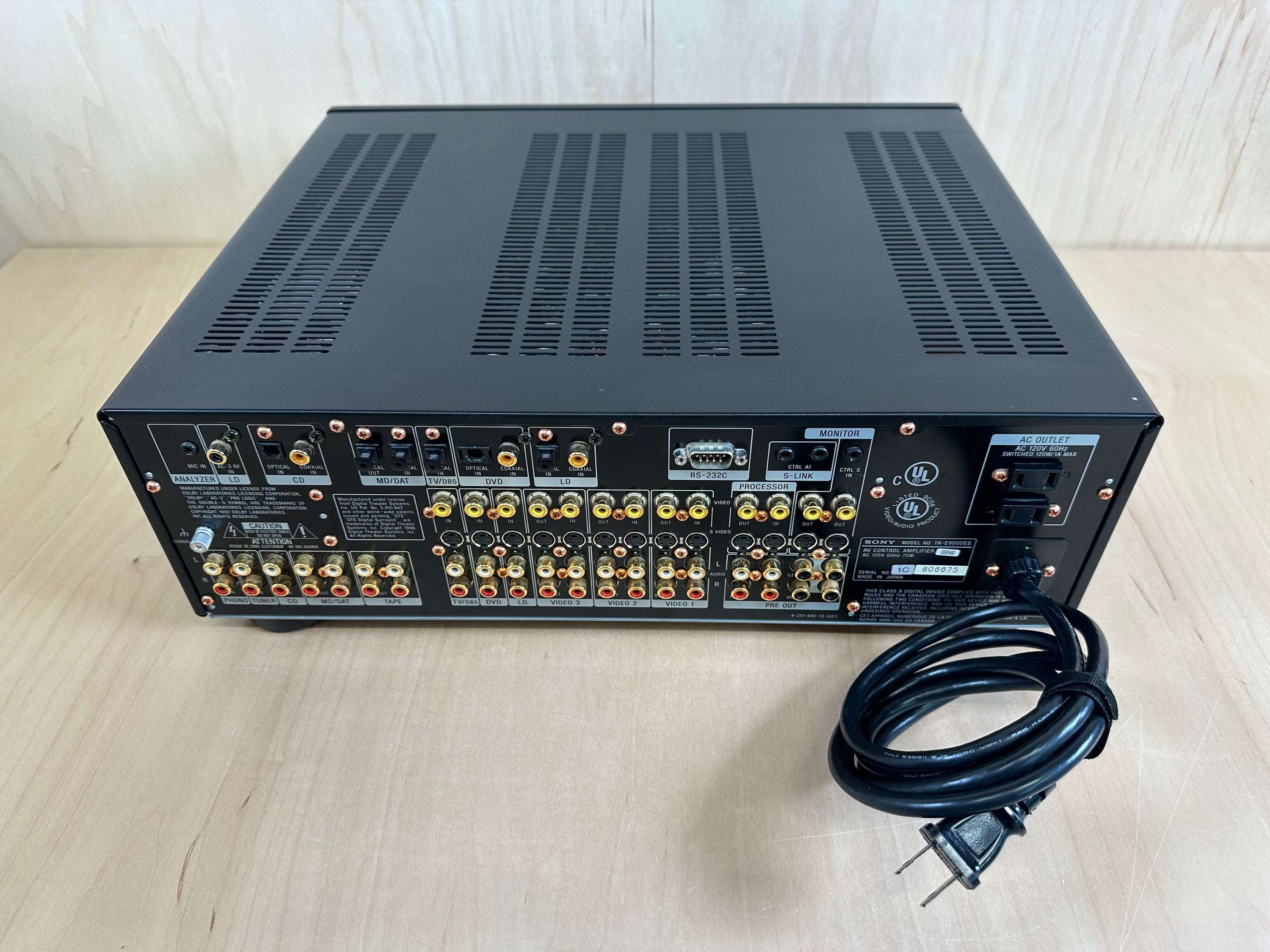 Sony TA-E9000ES AV Preamplifier