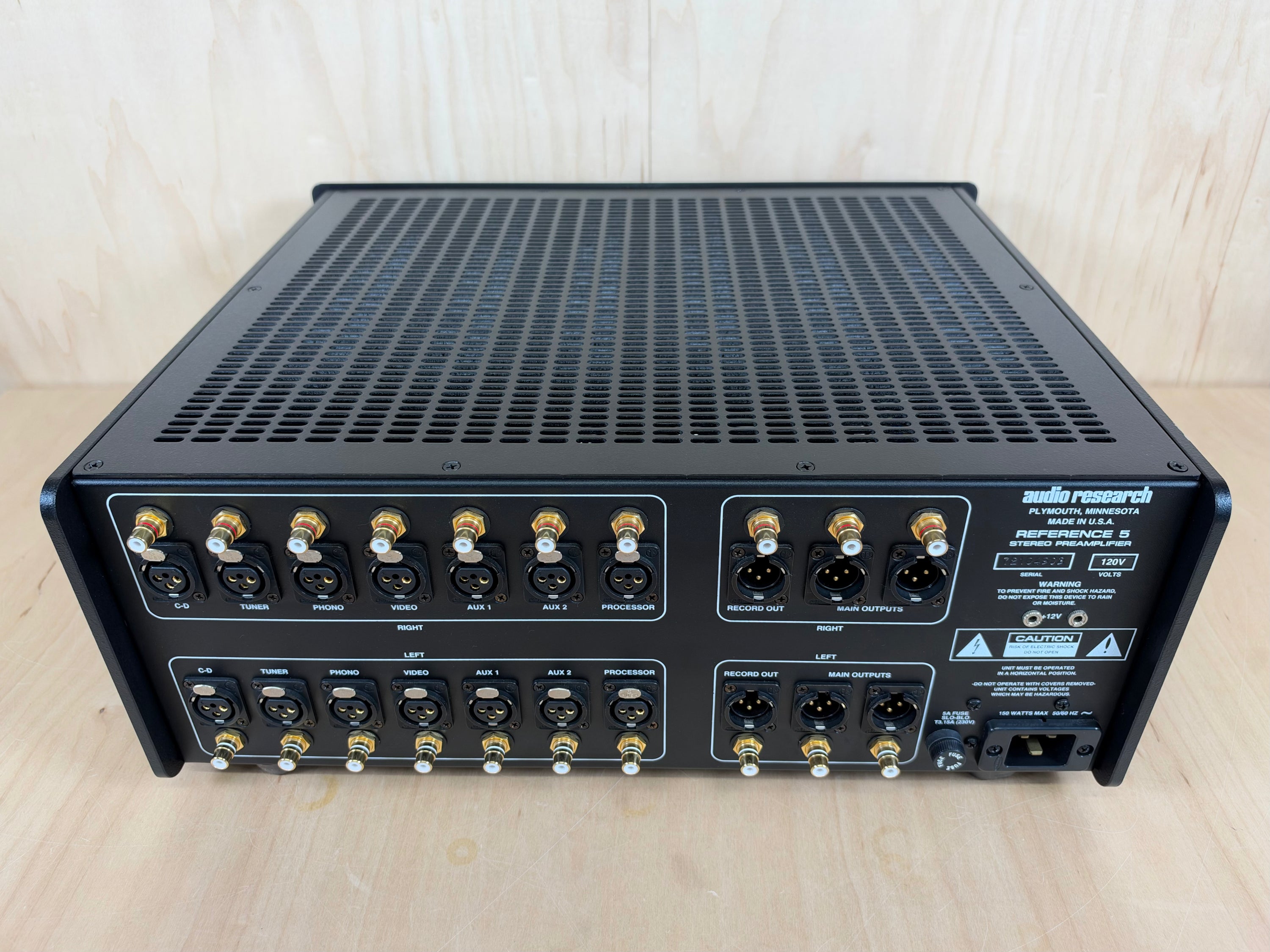 Audio Research Reference 5SE Tube Preamplifier