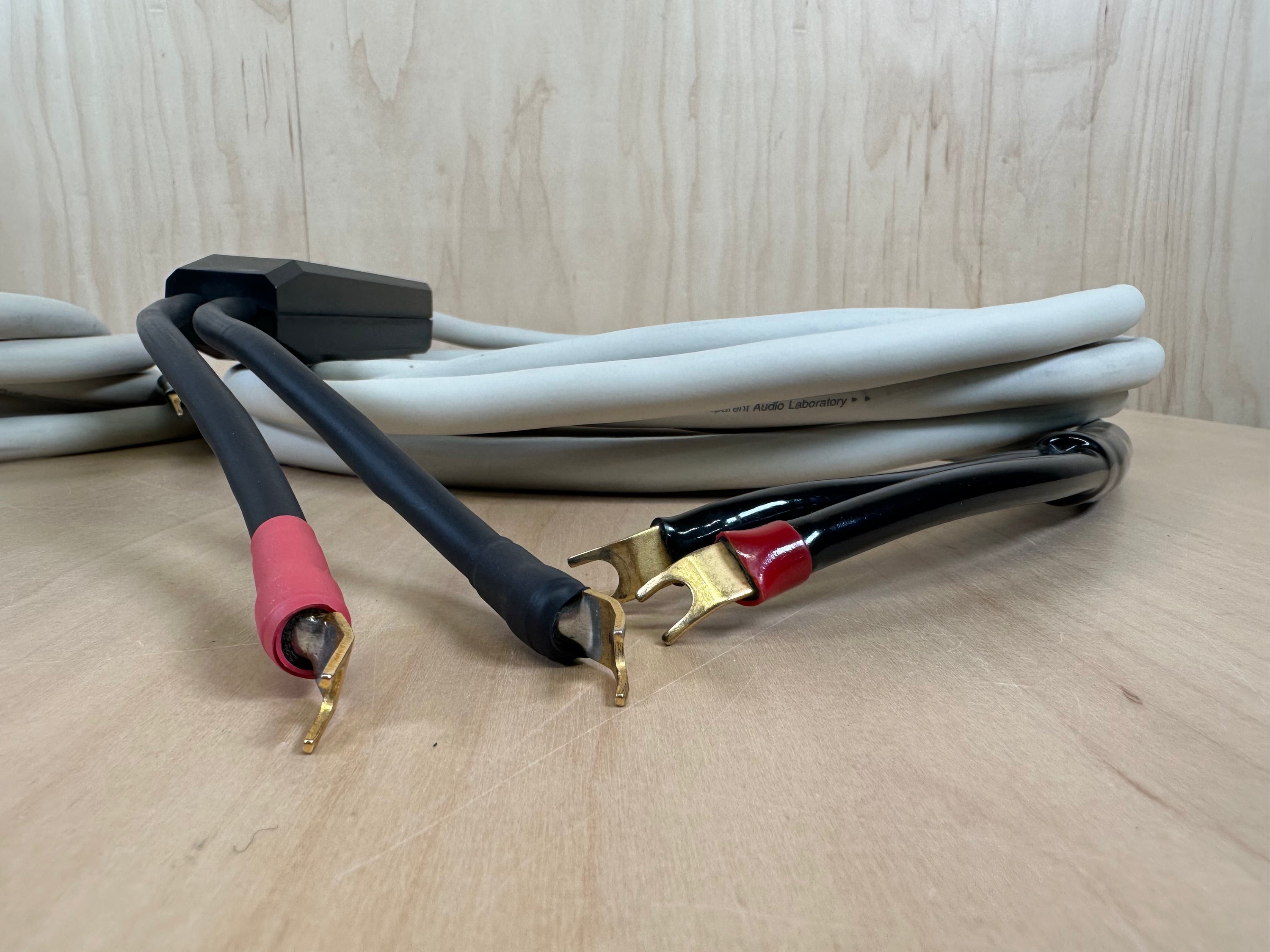 Transparent Audio Musicwave Plus 25' Speaker Cables w/Spade Connectors