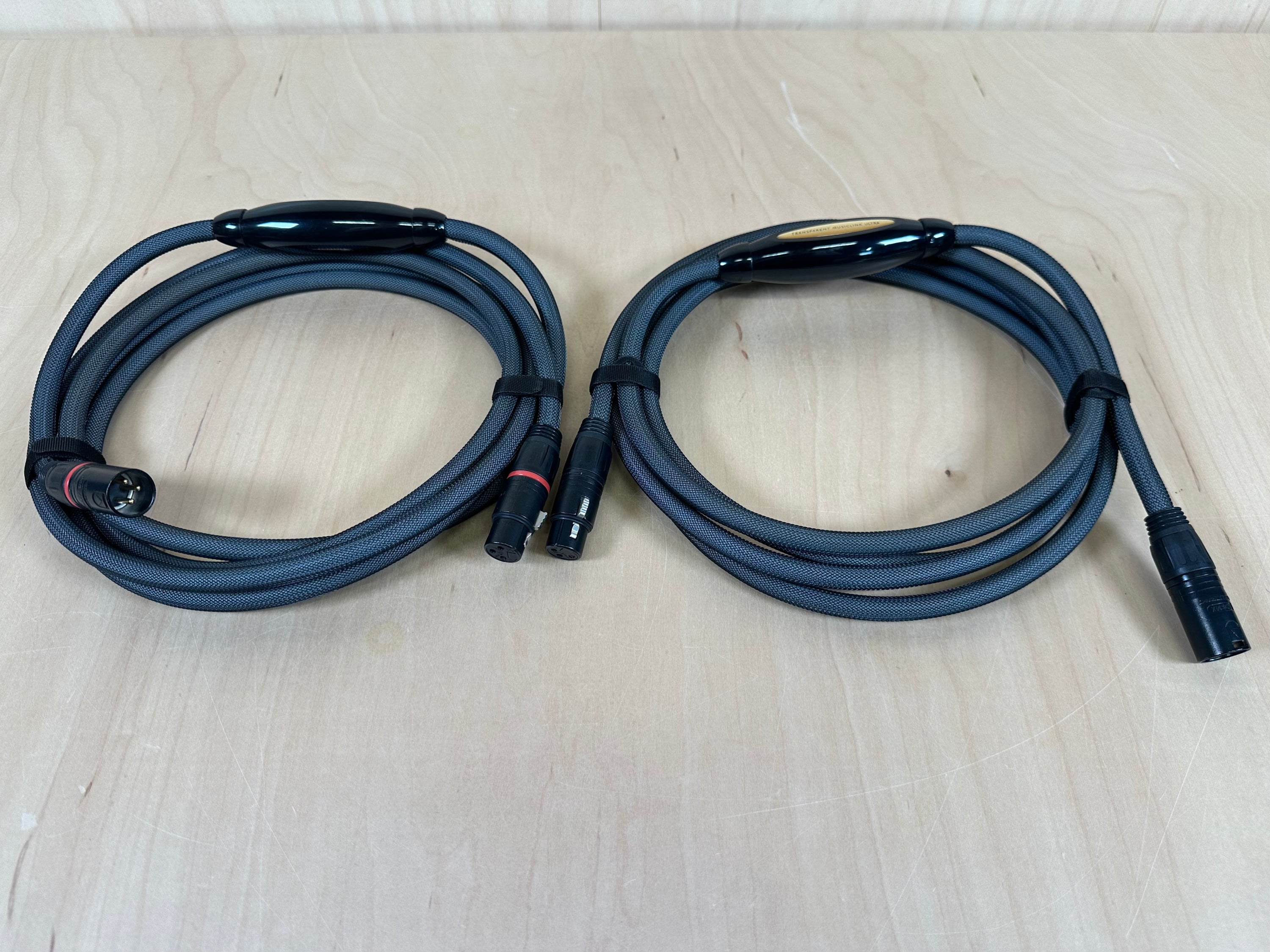 Transparent Audio MusicLink Ultra MM2 XLR Balanced Cables 3 Meters