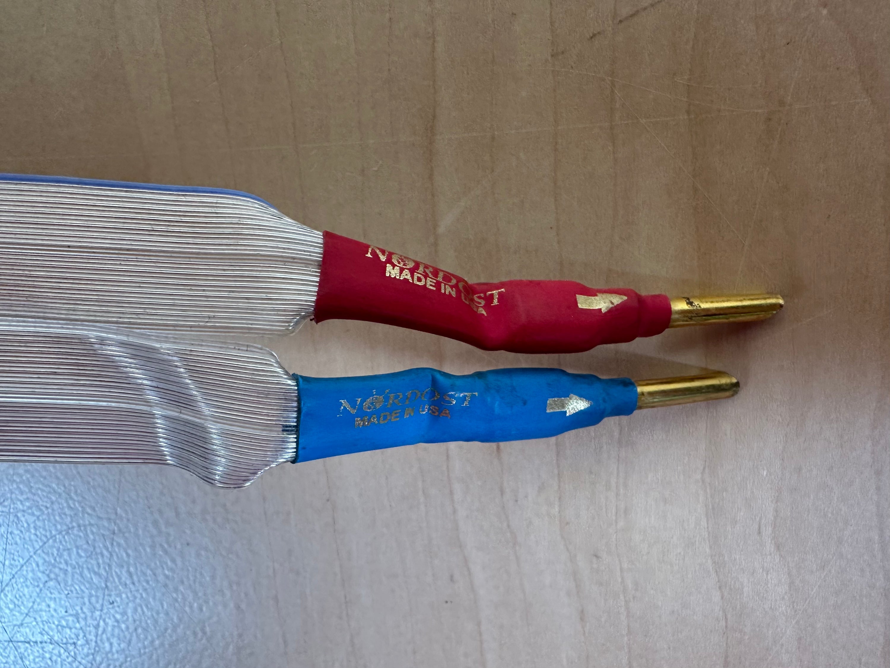 Nordost Flatline Blue Heaven Speaker Cables 4 meter pair