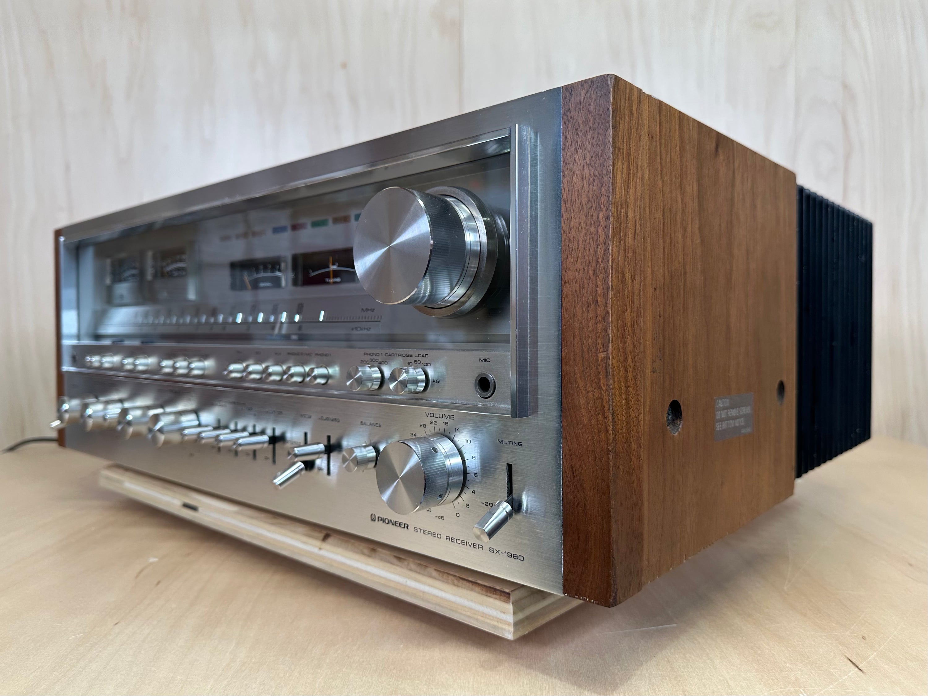 Pioneer SX-1980 Stereo Receiver Fully Restored