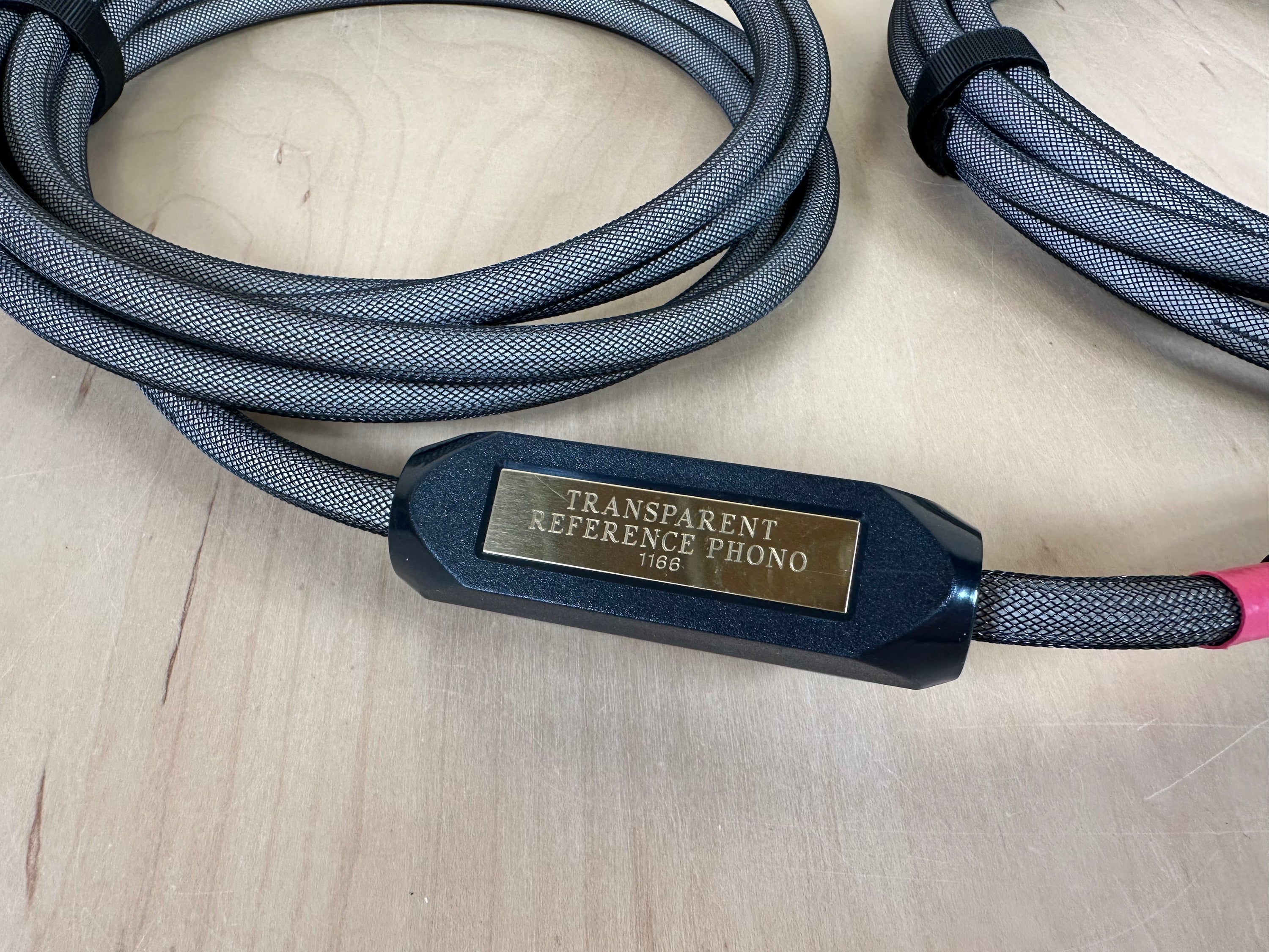 Transparent Audio Reference Phono 3 meter RCA to XLR pair