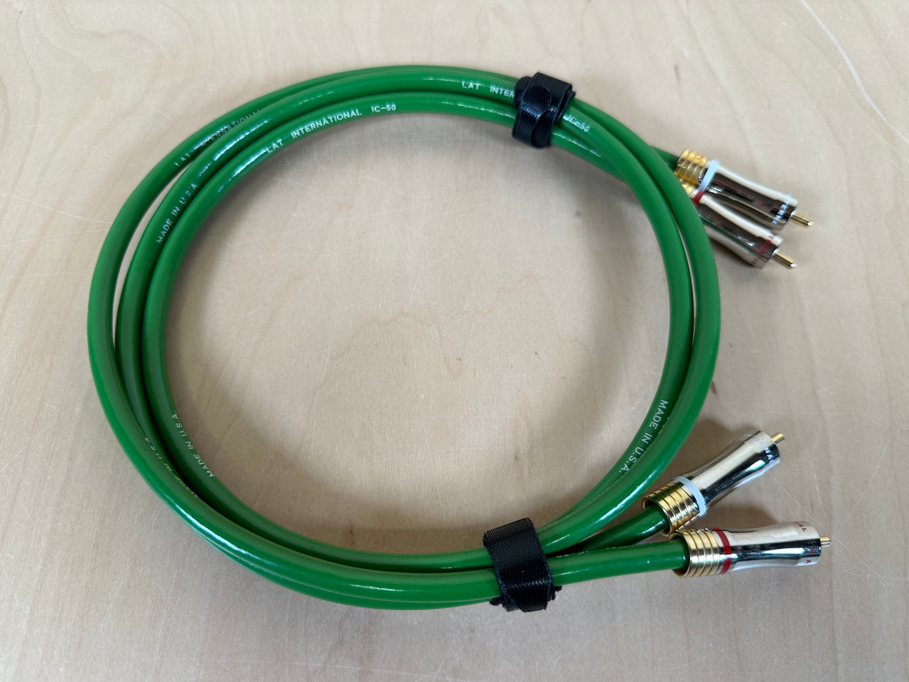 LAT International IC-50 RCA Interconnects 1 meter