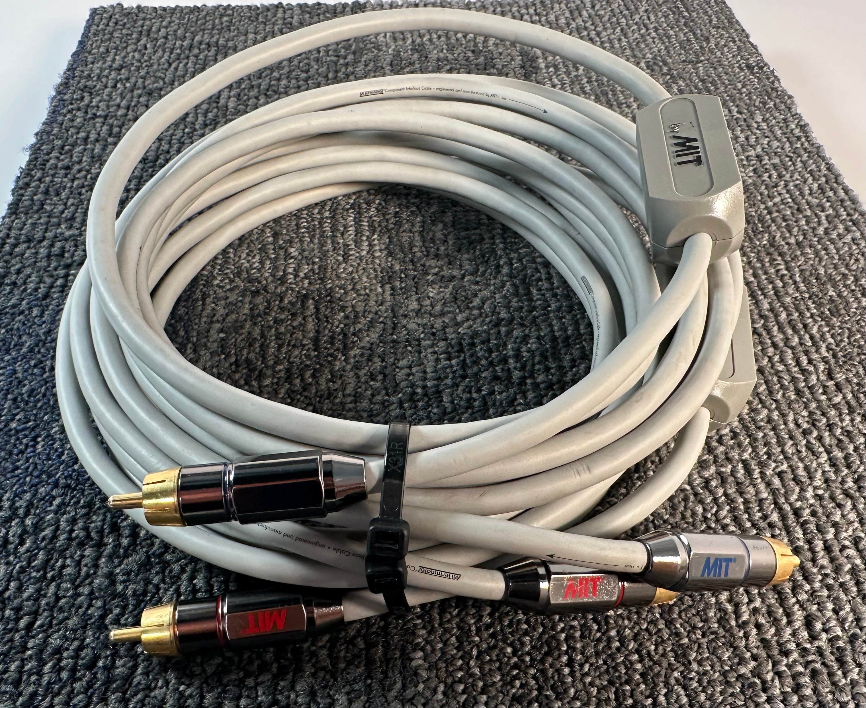 本物保証，2025 MIT Terminator 3 ターミネーター3 RCAケーブル 1mペア