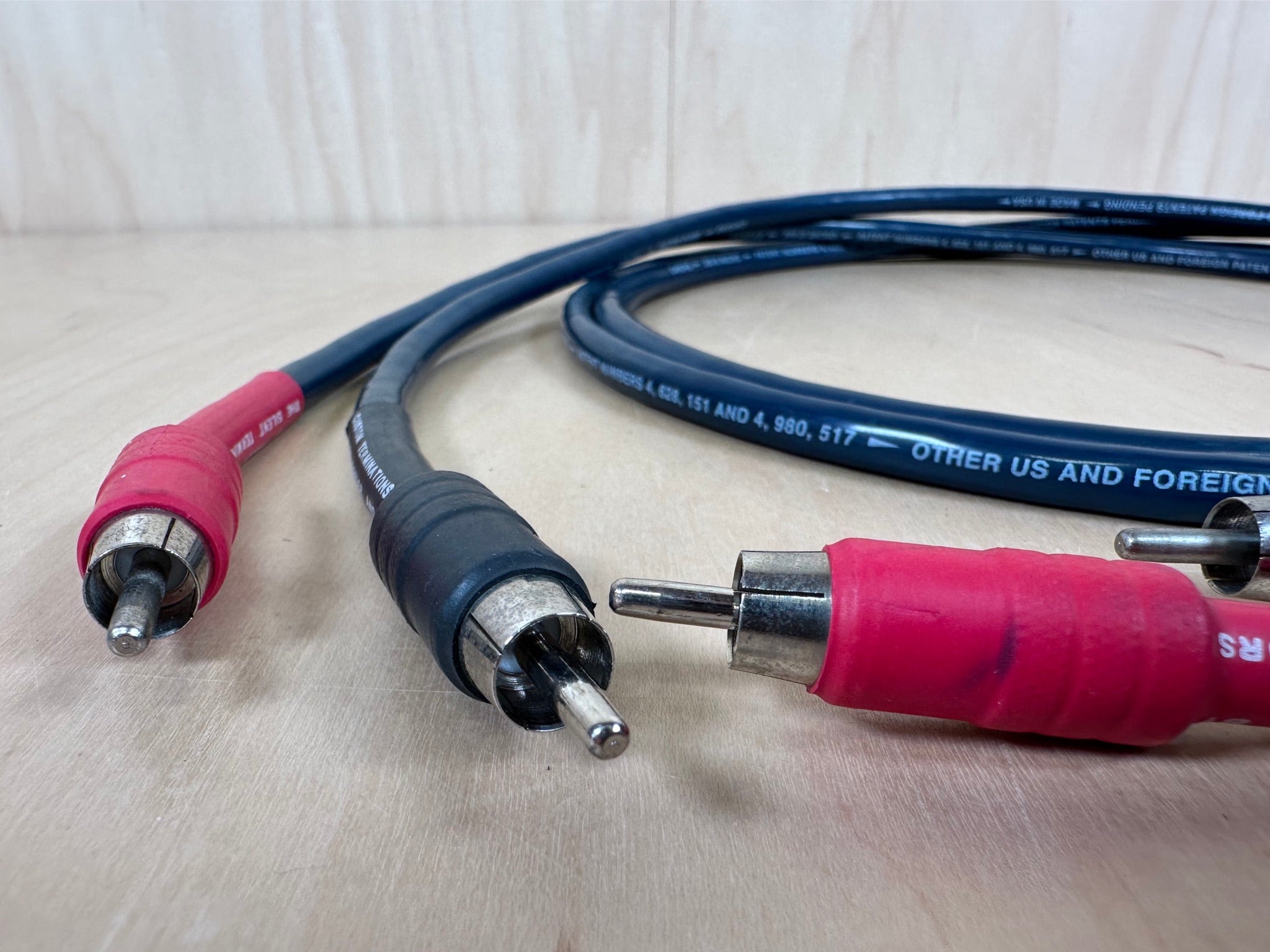 Cardas 300-B Micro 1.5 Meter Interconnects w/Silent RCA Terminators