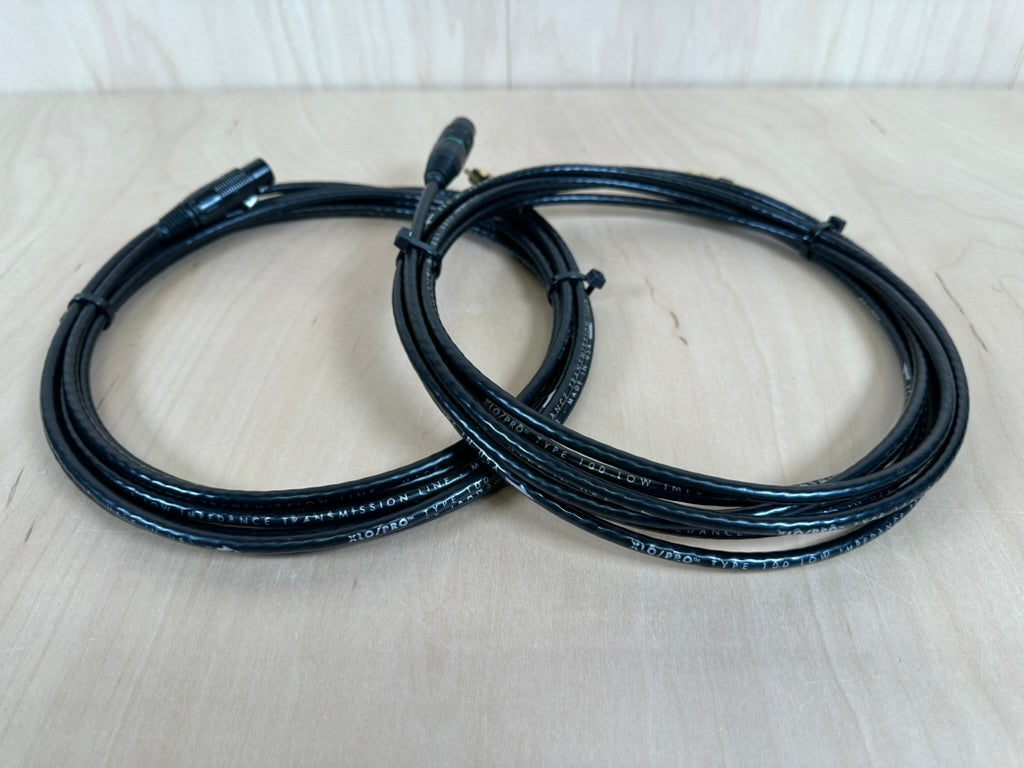 XLO/PRO 102 XLR to RCA Interconnects 5 Meters Factory Custom