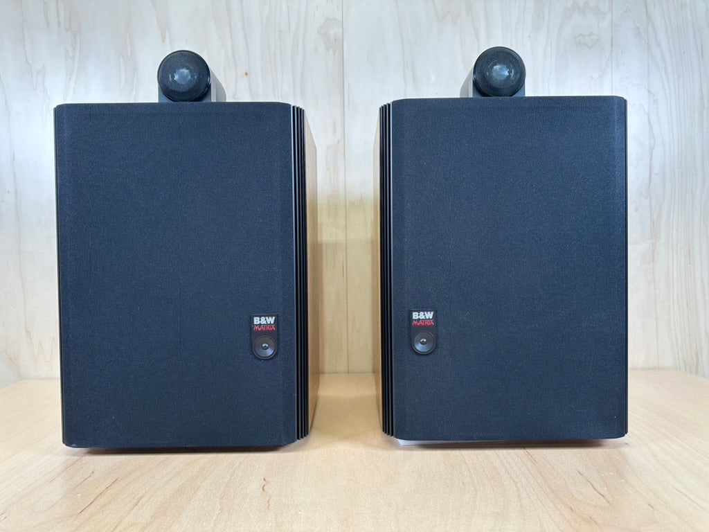 B&W Bowers and Wilkins 805 Matrix Speakers w/consecutive serial numbers