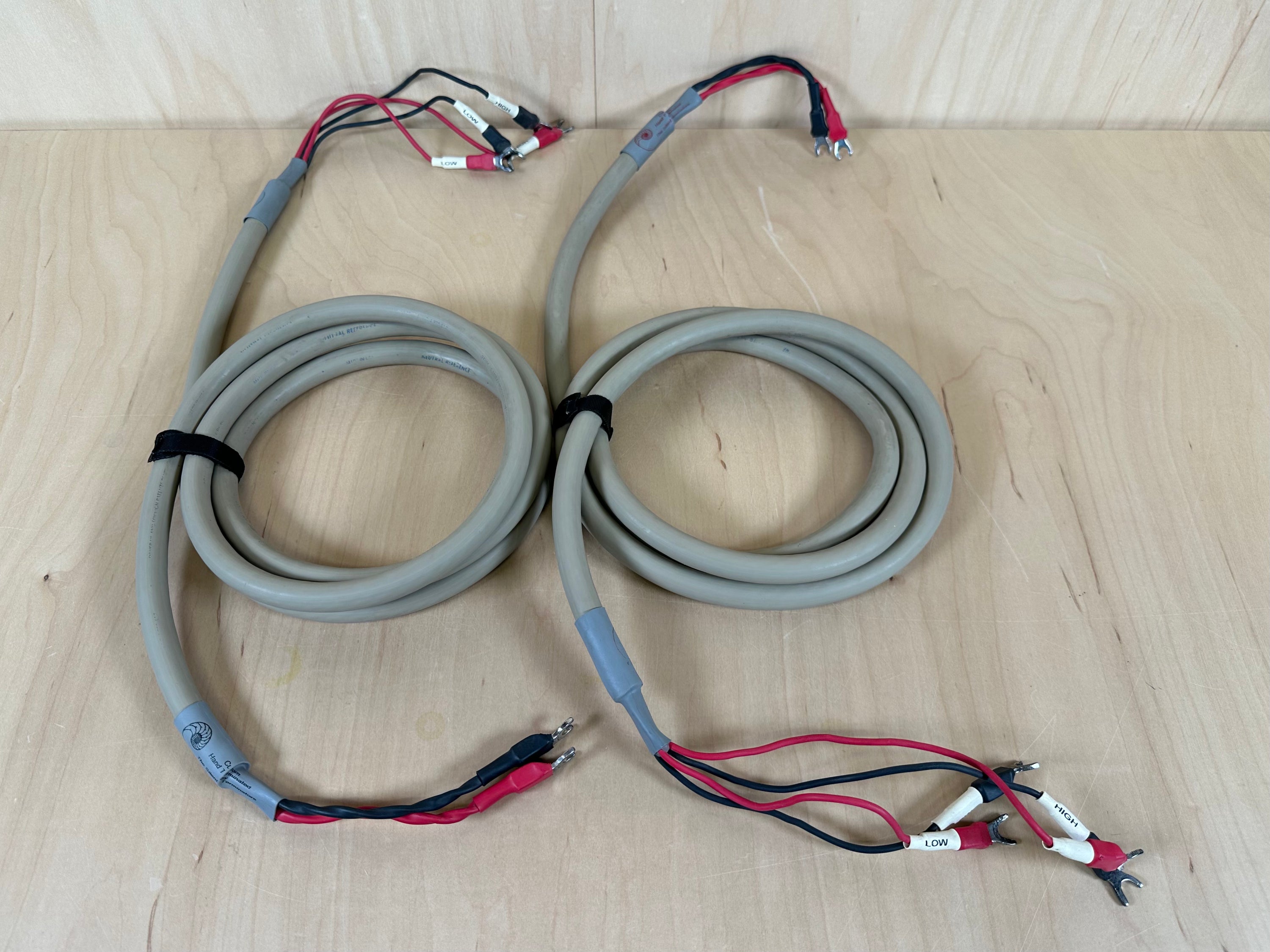 Cardas Neutral Reference Bi-Wire 8' Speaker Cables