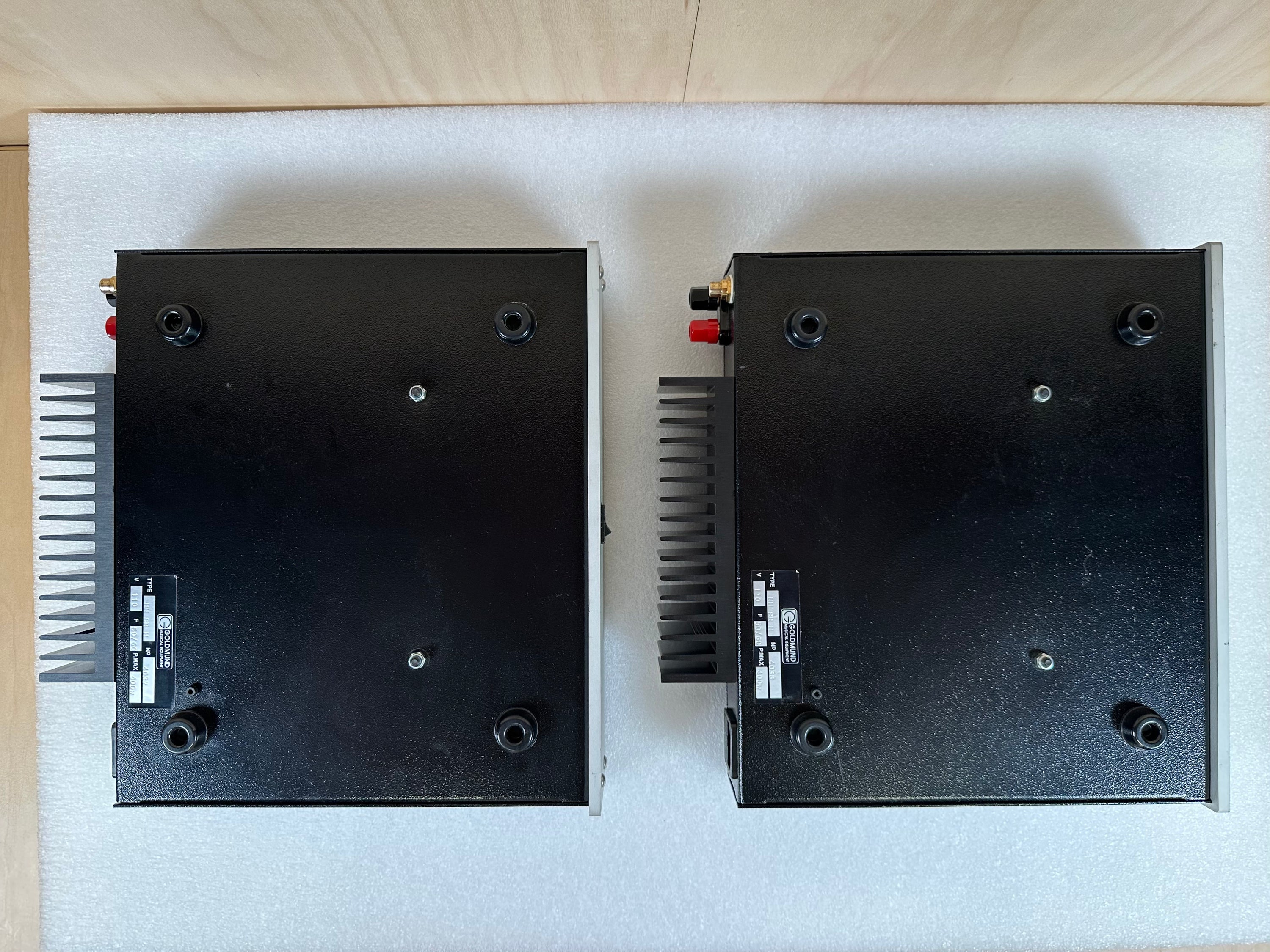 Goldmund VSR Mono Amplifiers