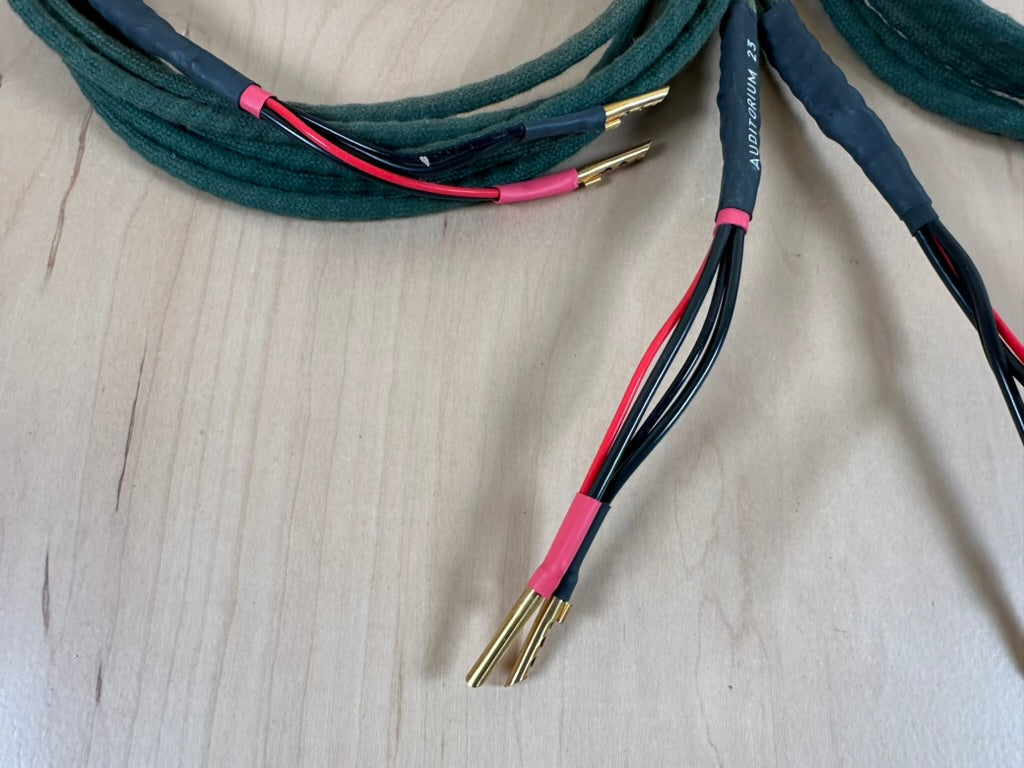 Auditorium 23 A23 Speaker Cables 2.5 Meters