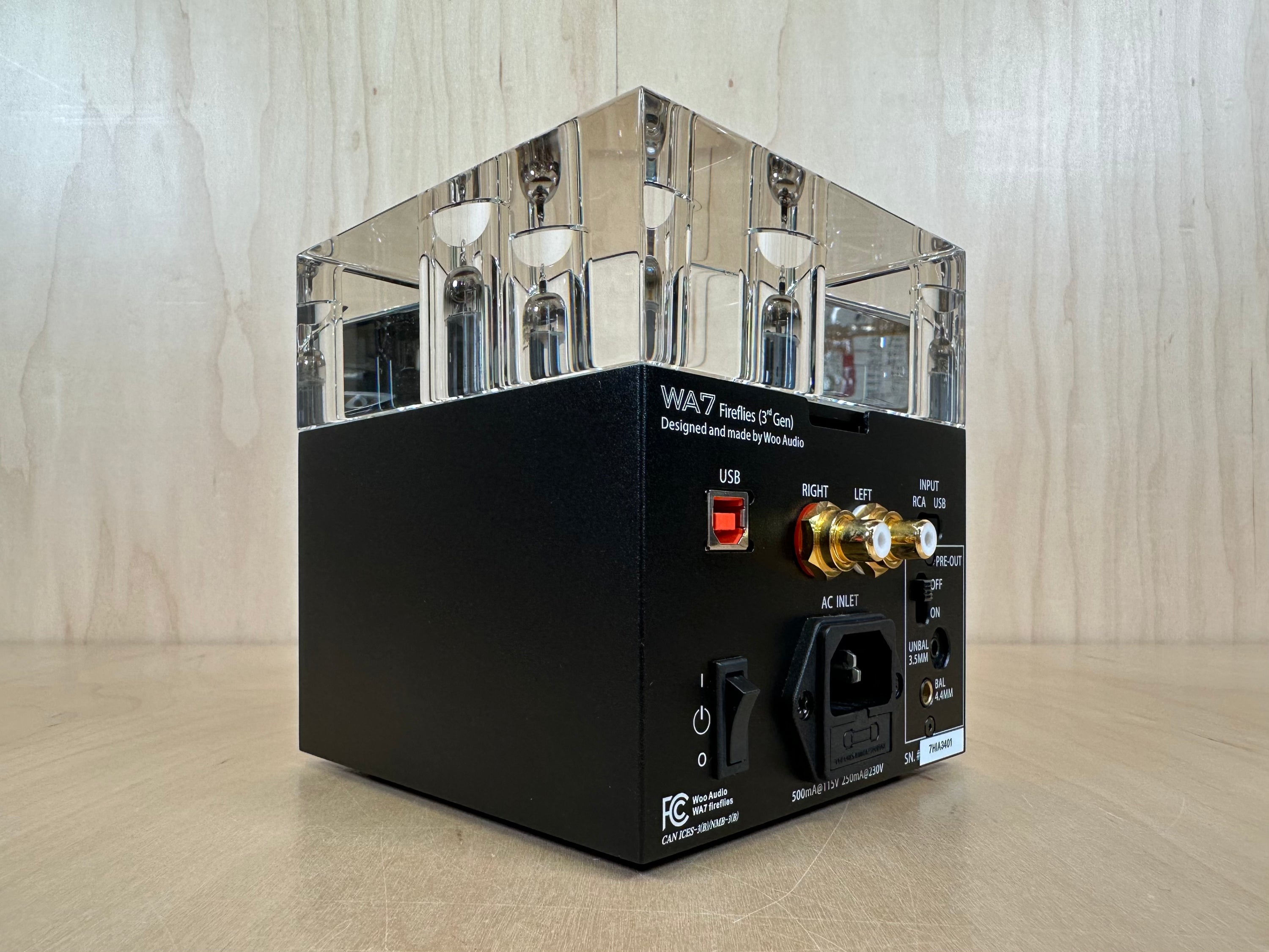 Woo Audio WA7 Fireflies Gen 3 Tube Headphone Amp