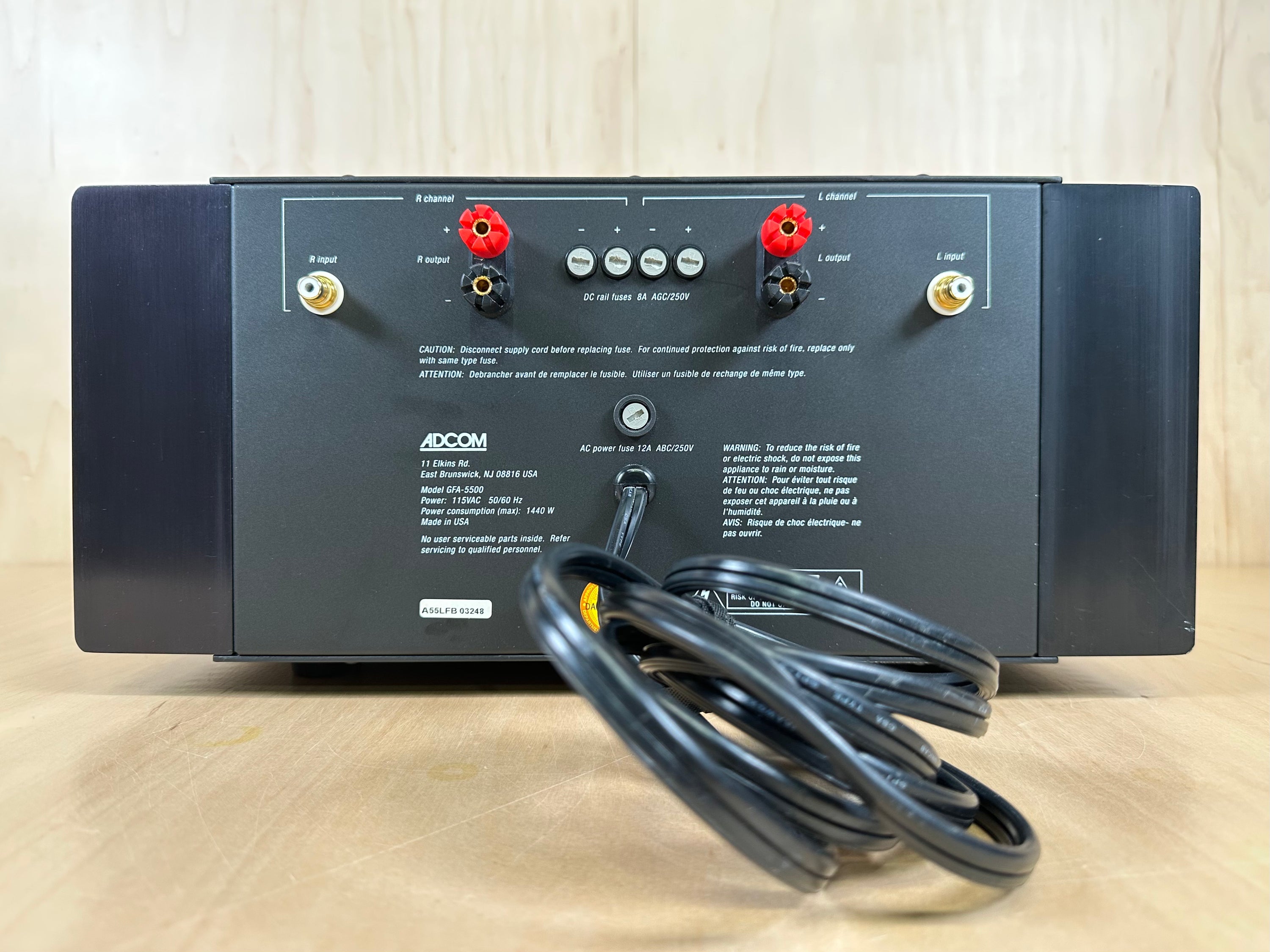 ADCOM GFA 5500 Power Amplifier
