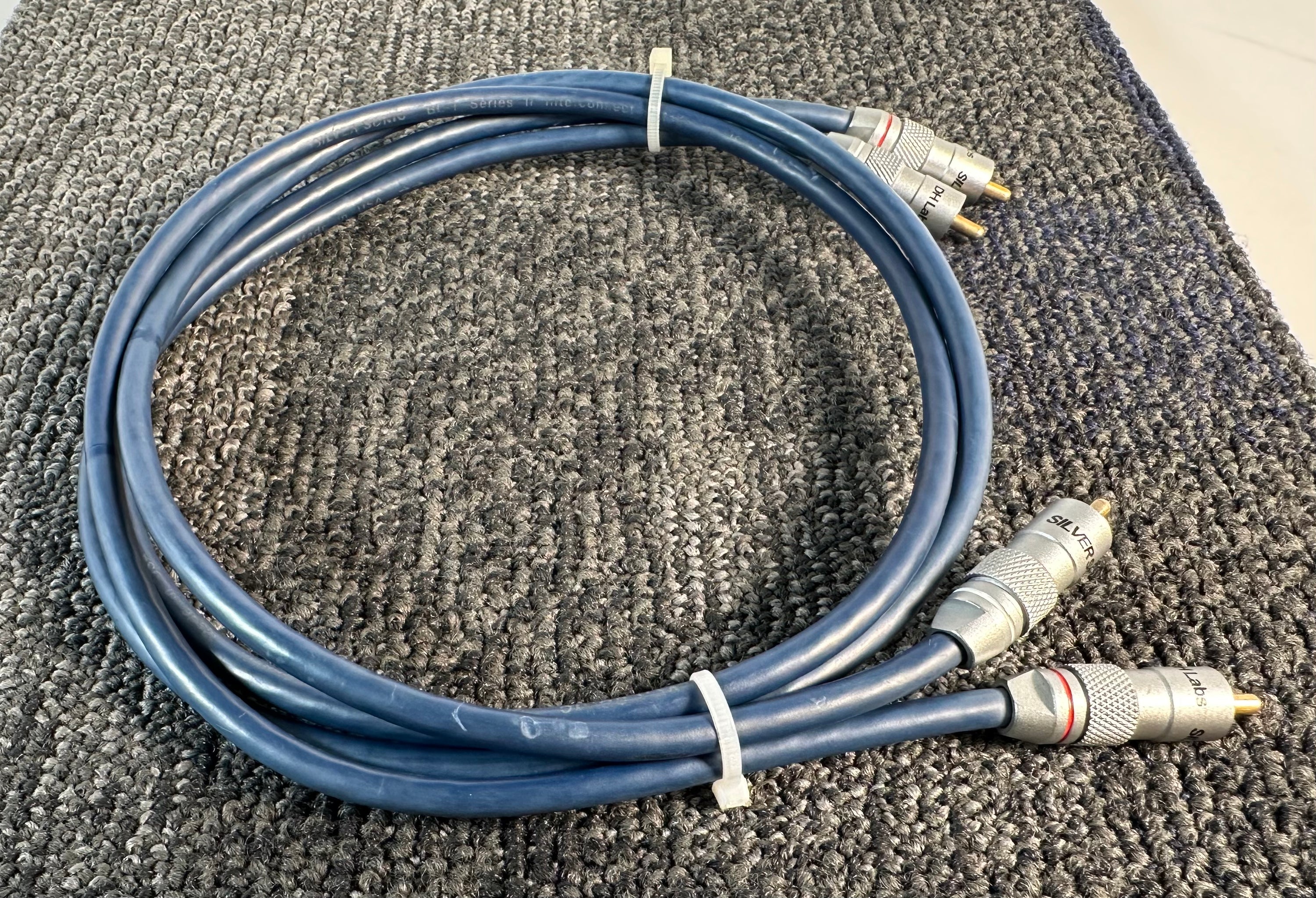 DH Labs Silver Sonic BL-1 Series II RCA Interconnects 3 Feet