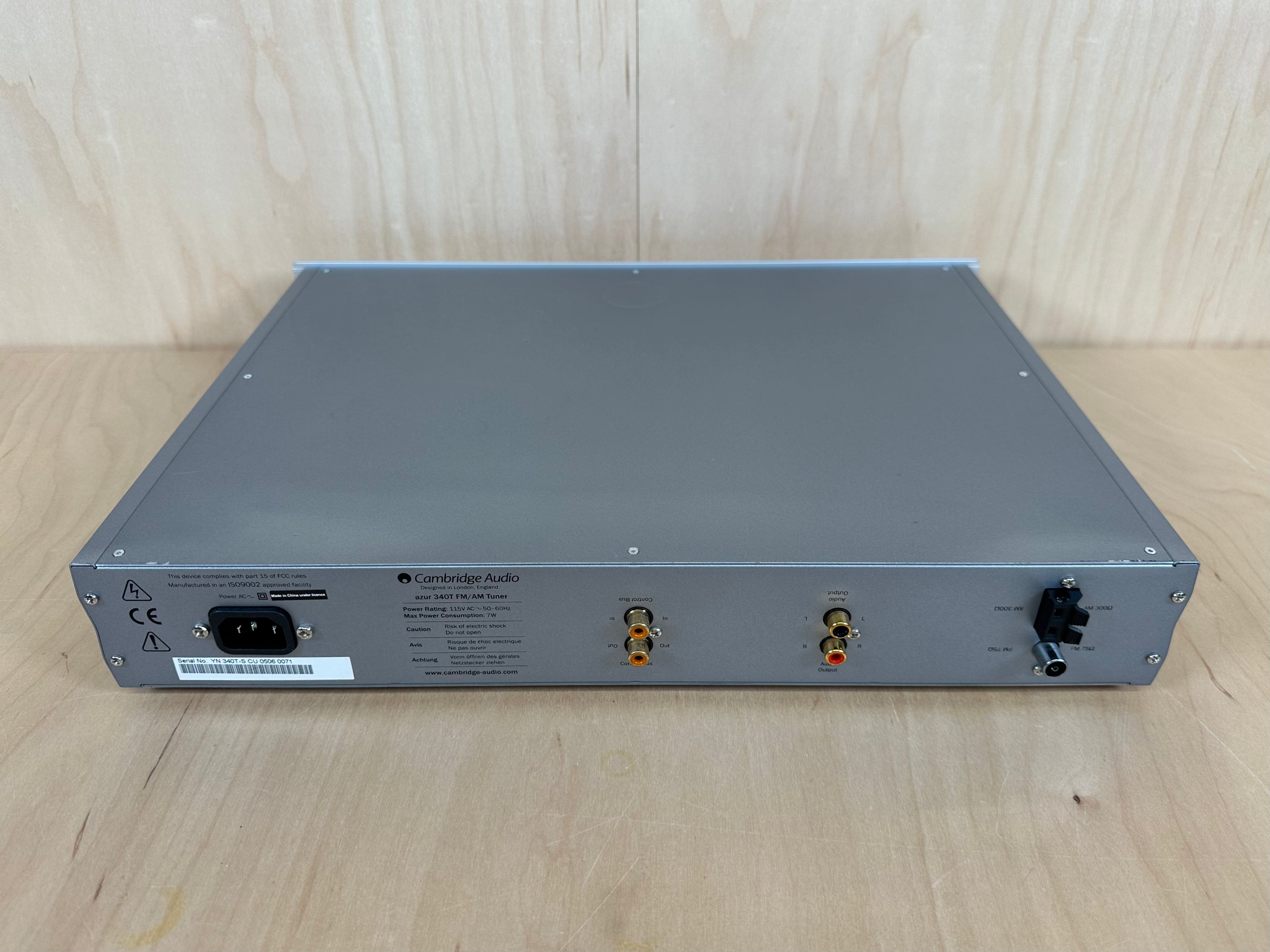Cambridge Audio azur 340T FM/AM Tuner