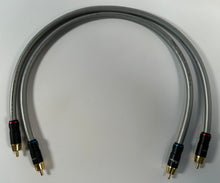 Load image into Gallery viewer, Audio Art cable AAC IC-3 Classic Interconnect Cable Pair RCA  .5 Meter