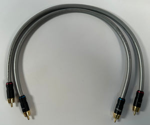 Audio Art cable AAC IC-3 Classic Interconnect Cable Pair RCA  .5 Meter