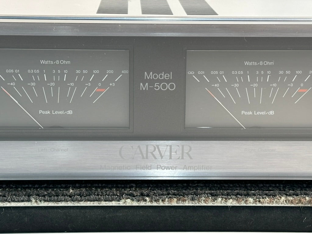 Carver M-500 Magnetic Field Power Amplifier