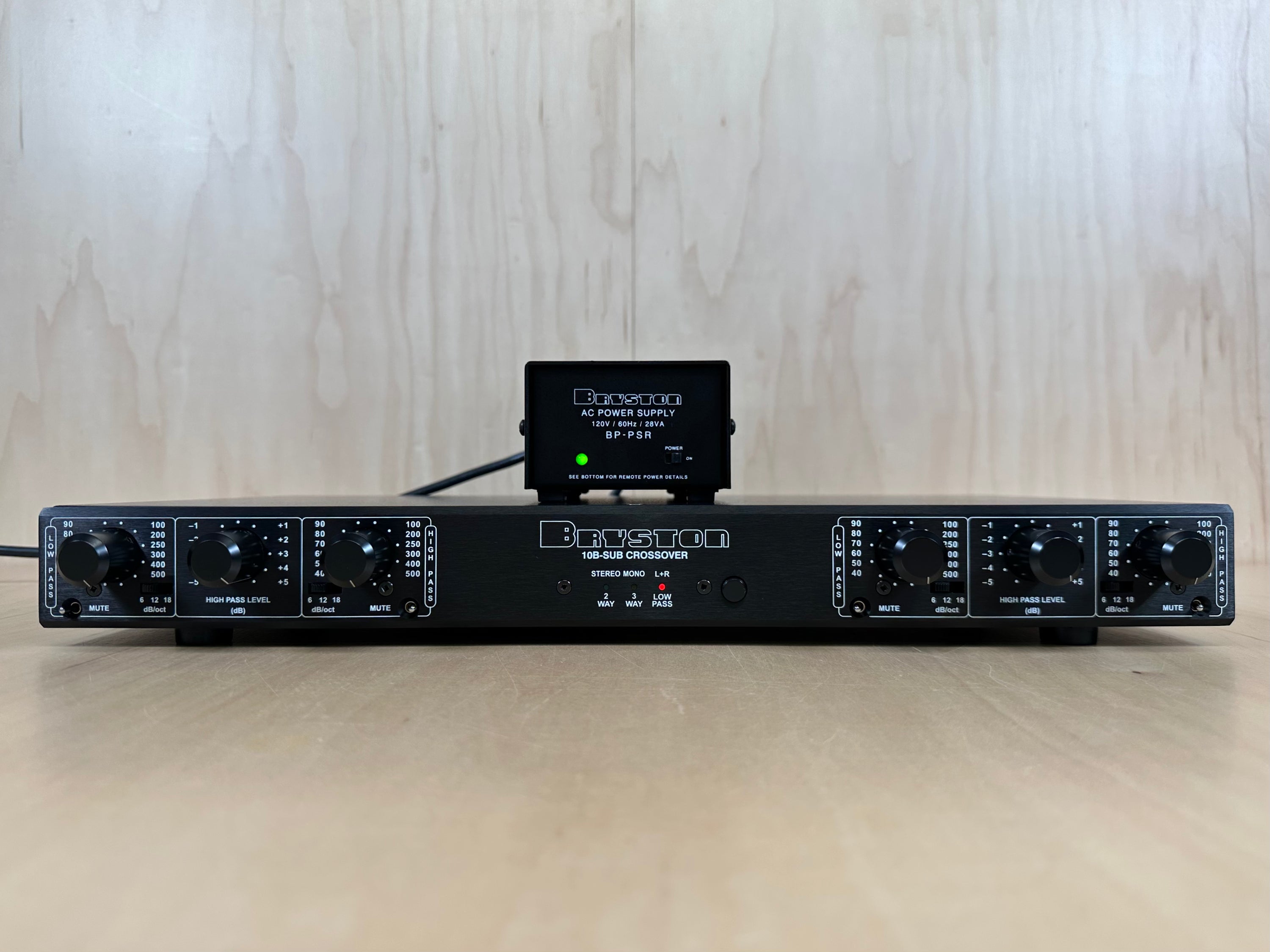 Bryston 10B Sub Crossover with BP-PSR External PS and XLR Jacks