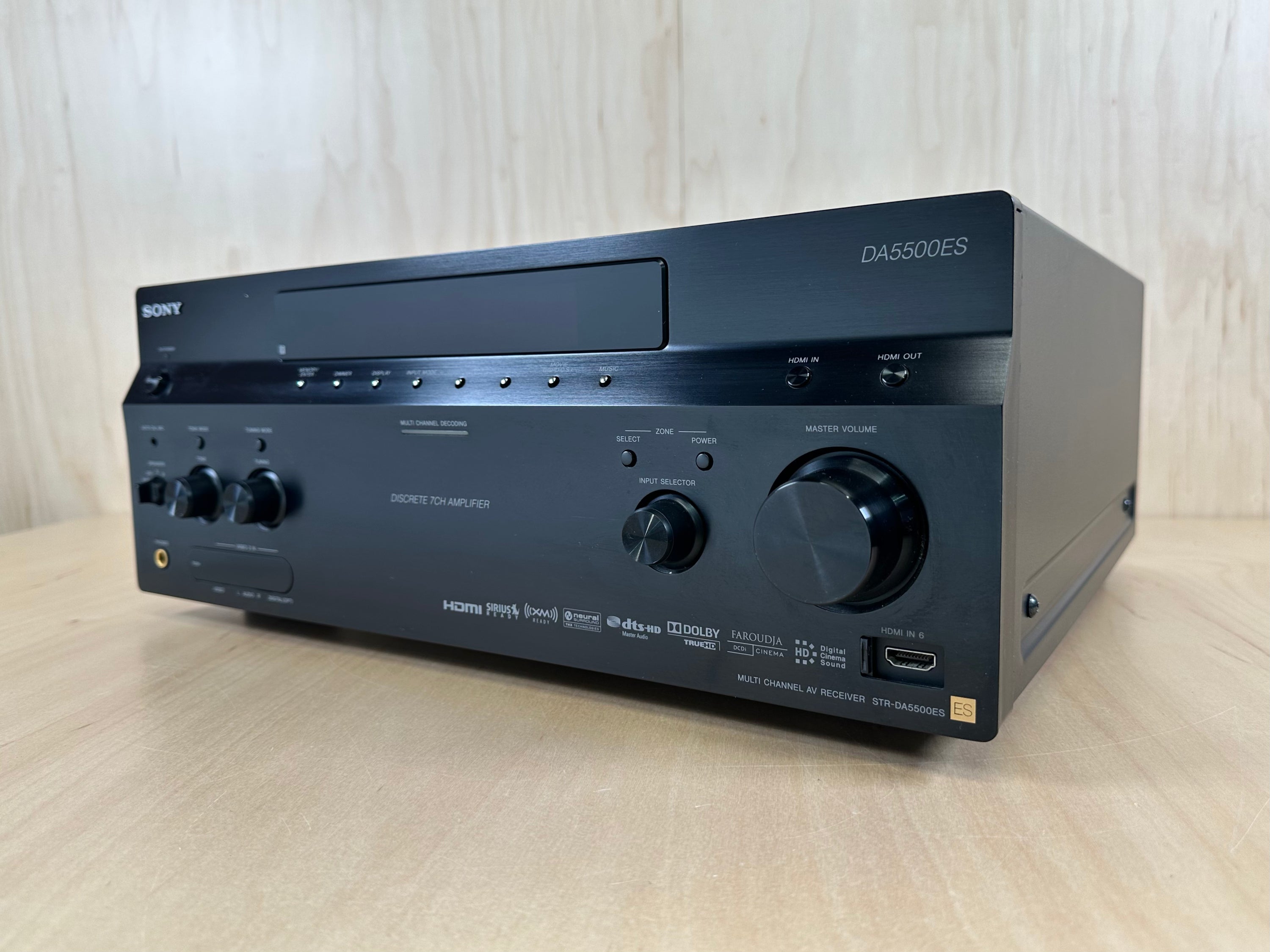 Sony STR-DA5500ES 7.1 Channel AV Receiver Bundle