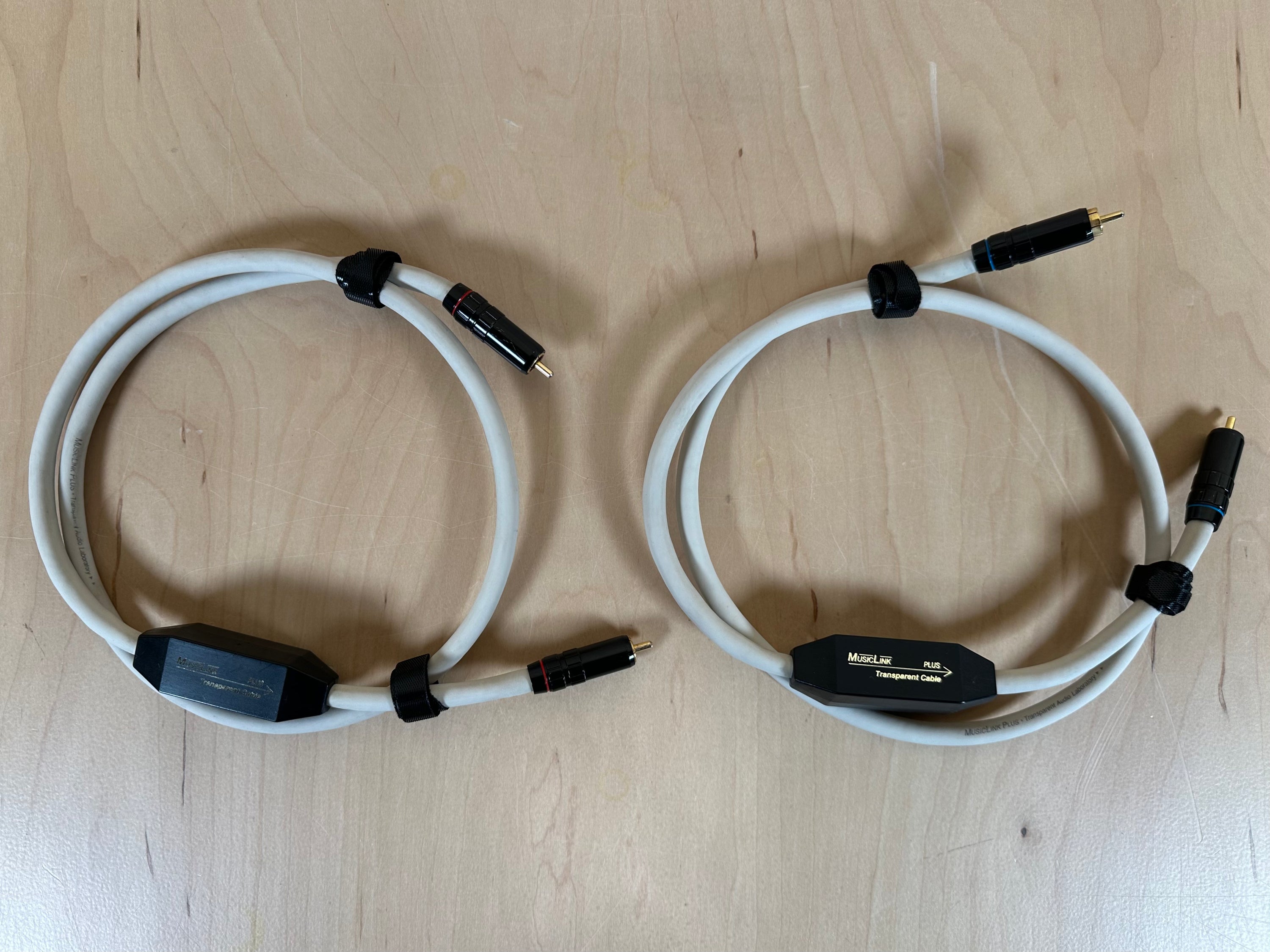 Transparent MusicLink Plus RCA Cables 1 meter