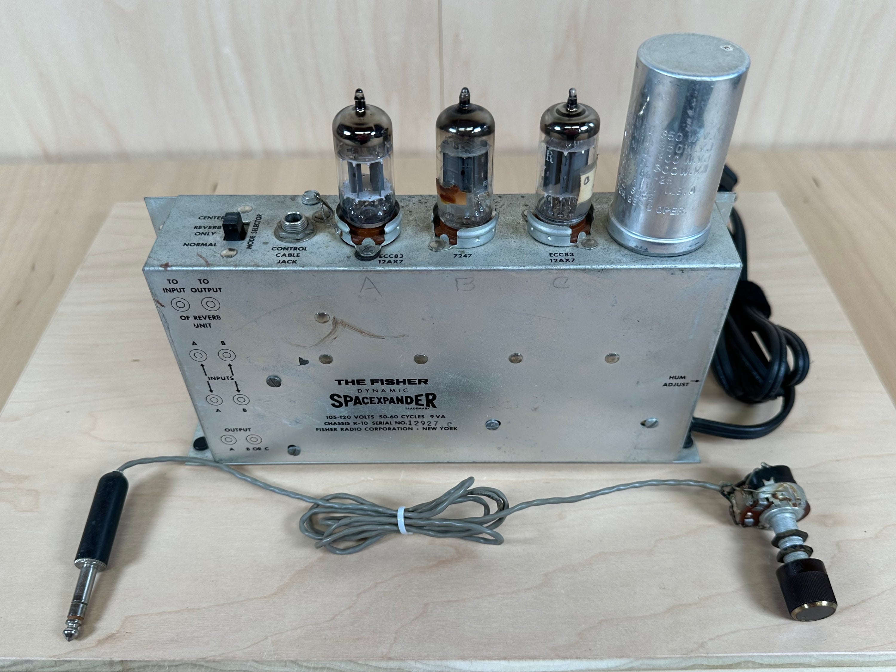 Fisher Model K-10 Dynamic Space Expander